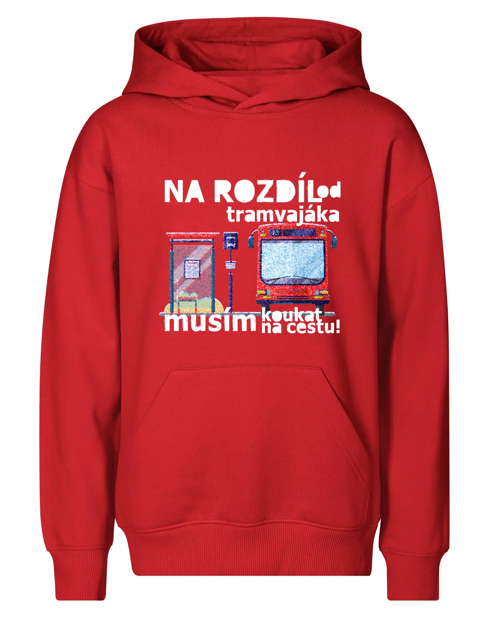 Na rozdíl od tramvajáka musím koukat na cestu