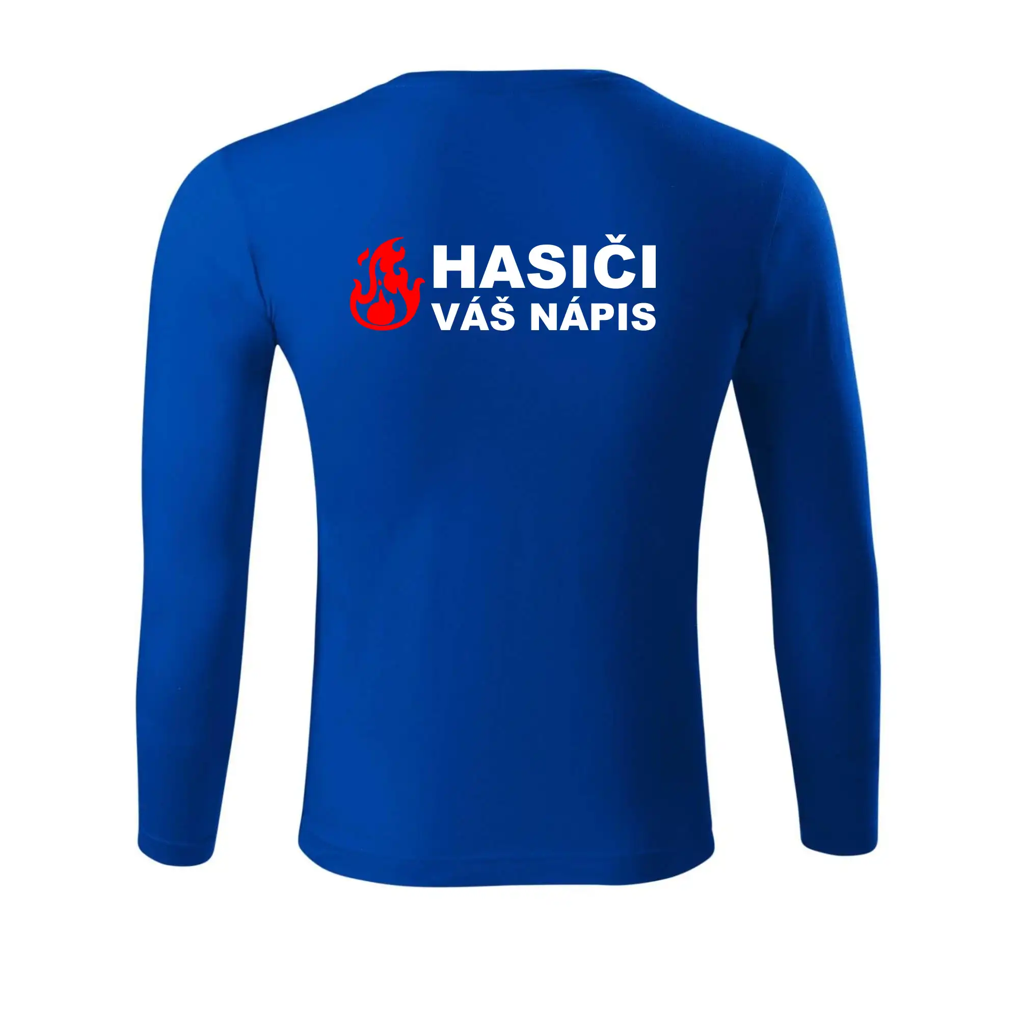 Hasiči (oheň, název sboru - vlastní nápis)