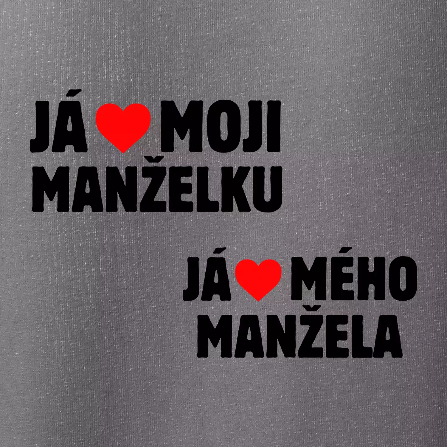 Já miluju svojí manželku