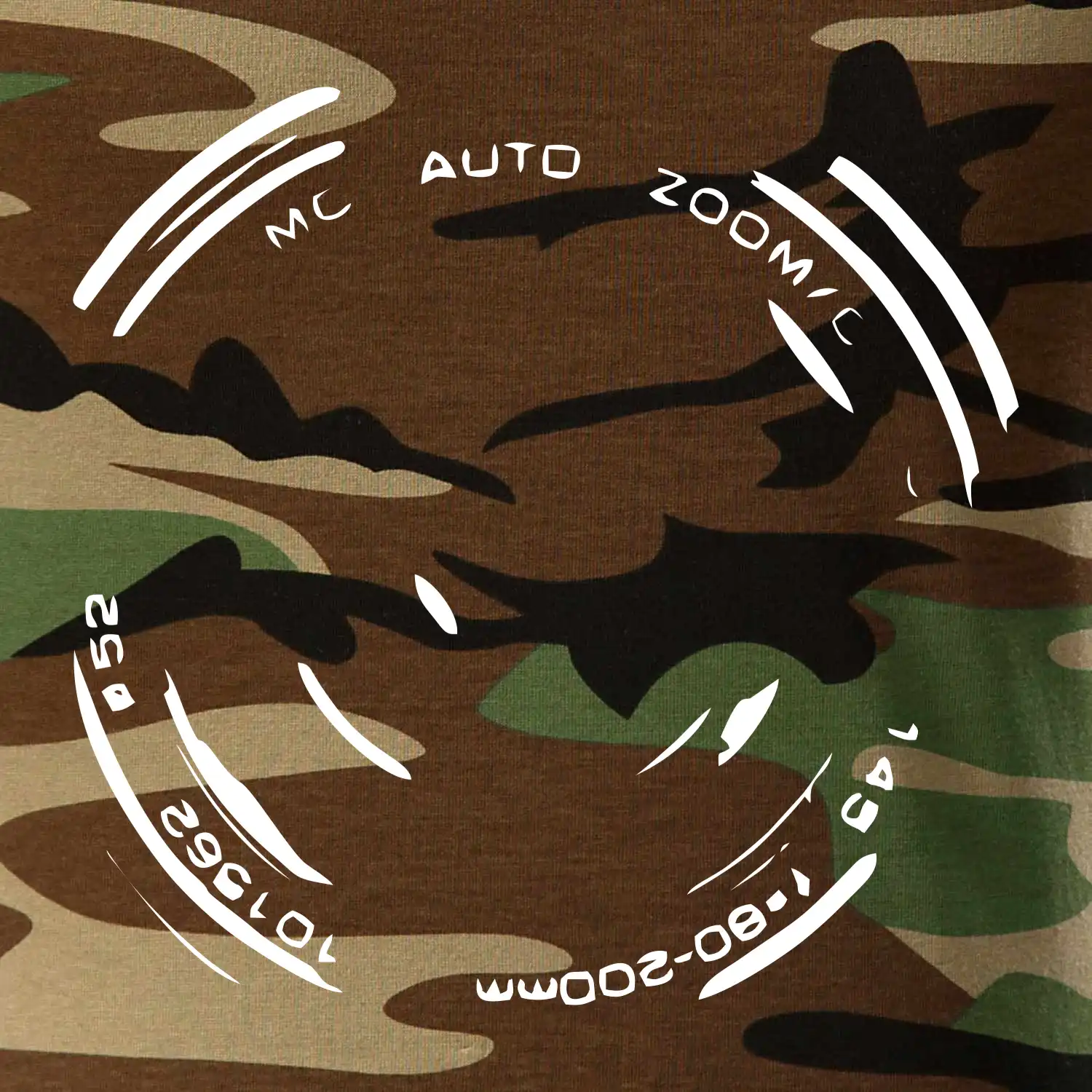 Foto objektiv obtisk