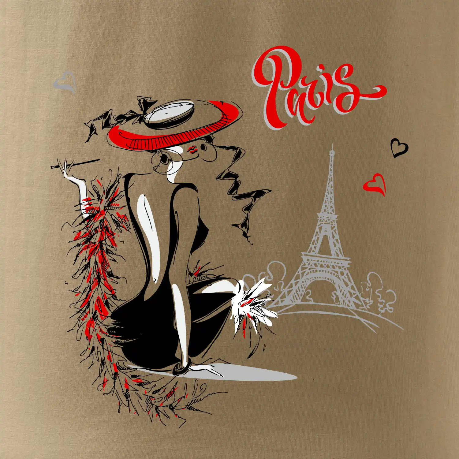 Fashion model Paris