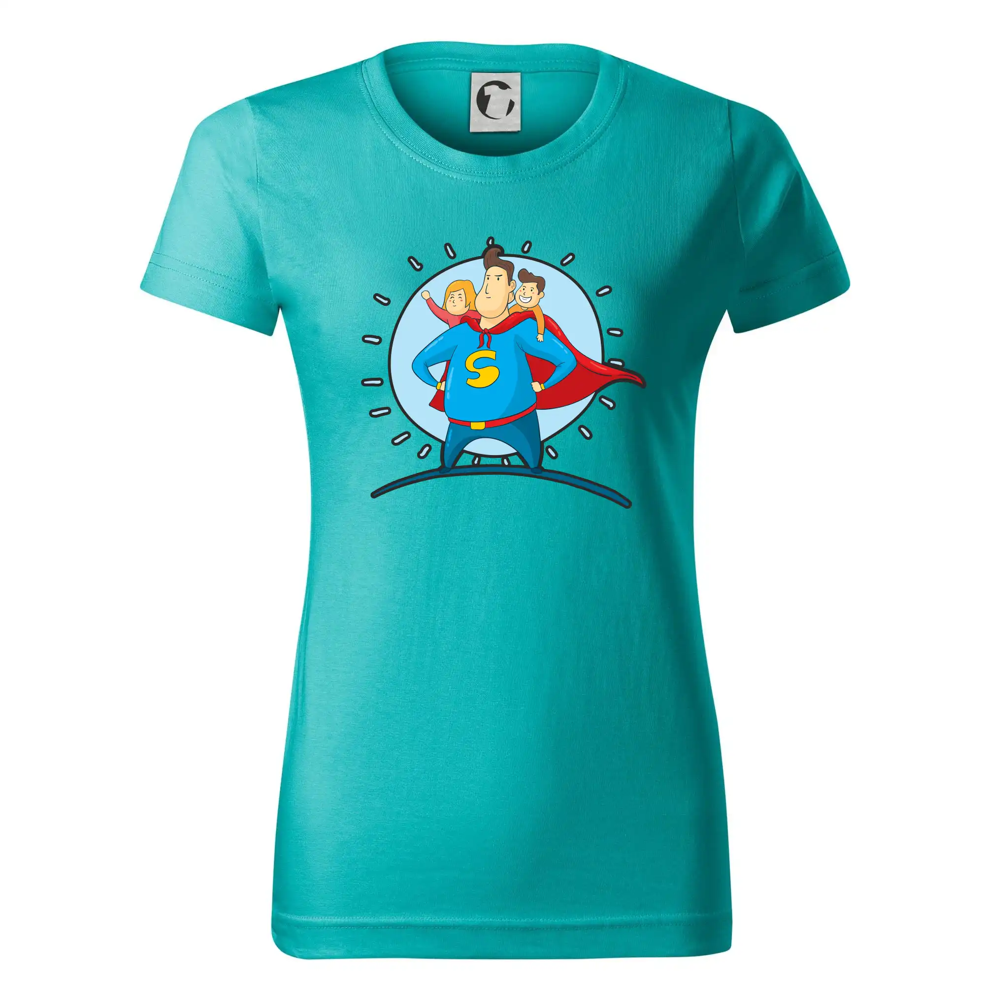Táta superman - holka a kluk