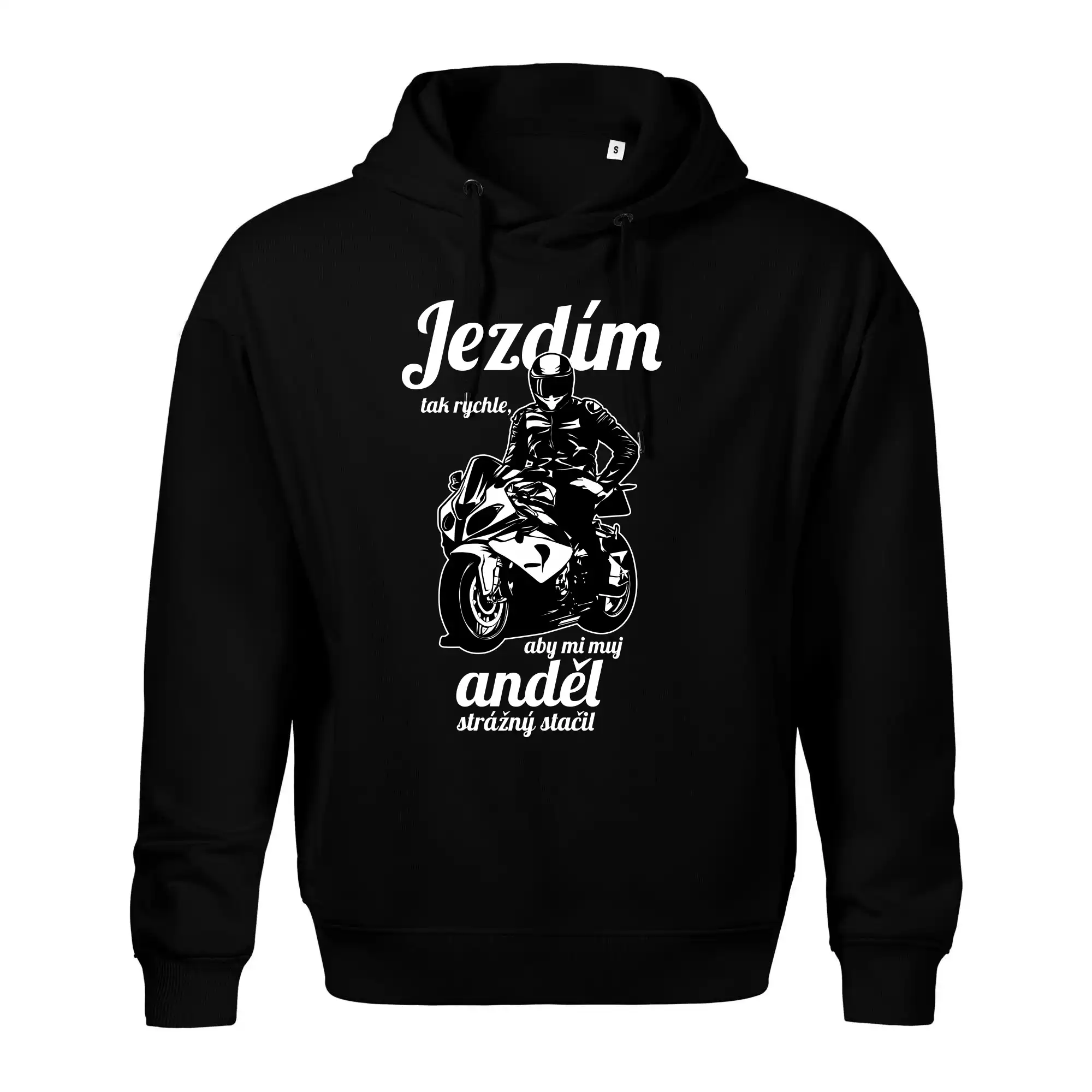 Silniční motorka - jezdím tak rychle, aby mi můj anděl strážný stačil