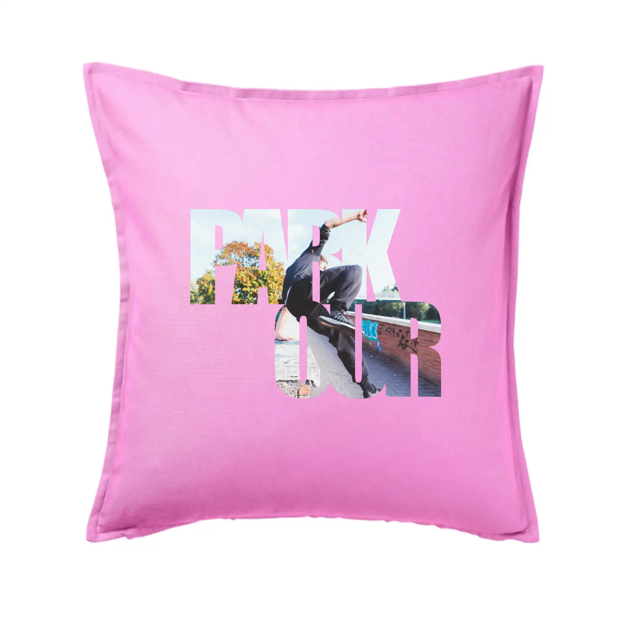 Parkour nápis ve městě