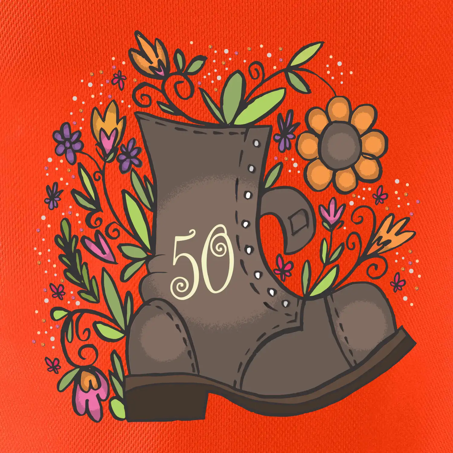 Stará bota 50