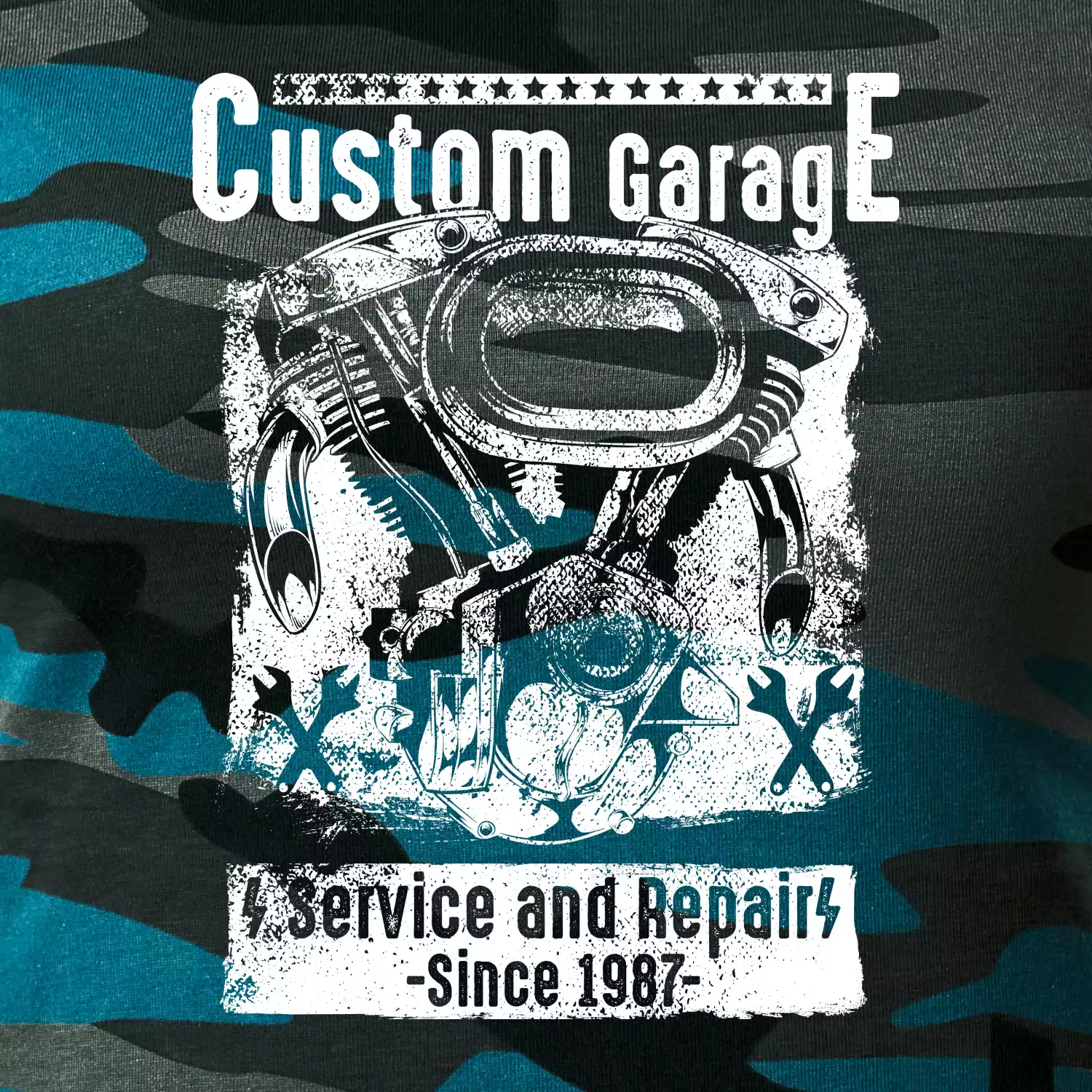 Custom Motorcycle Garage