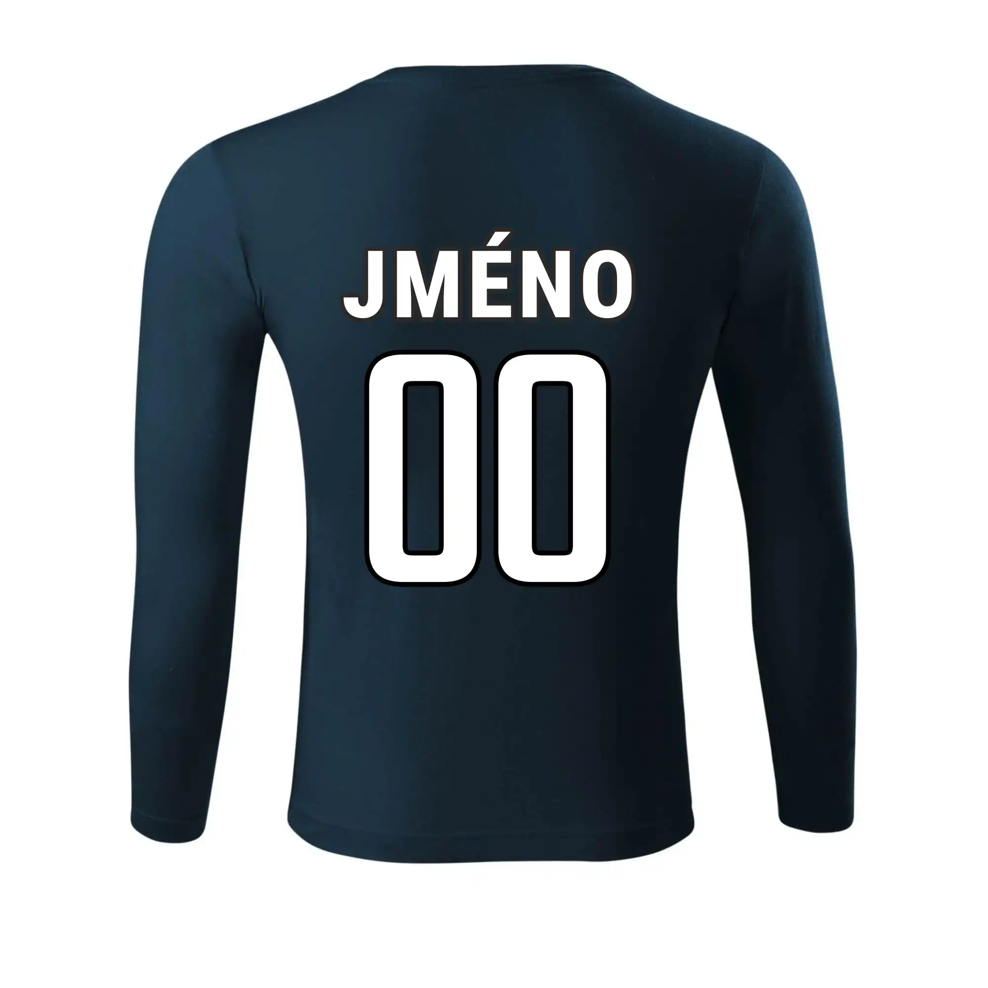 Florbalový  dres - vlastní jméno a číslo