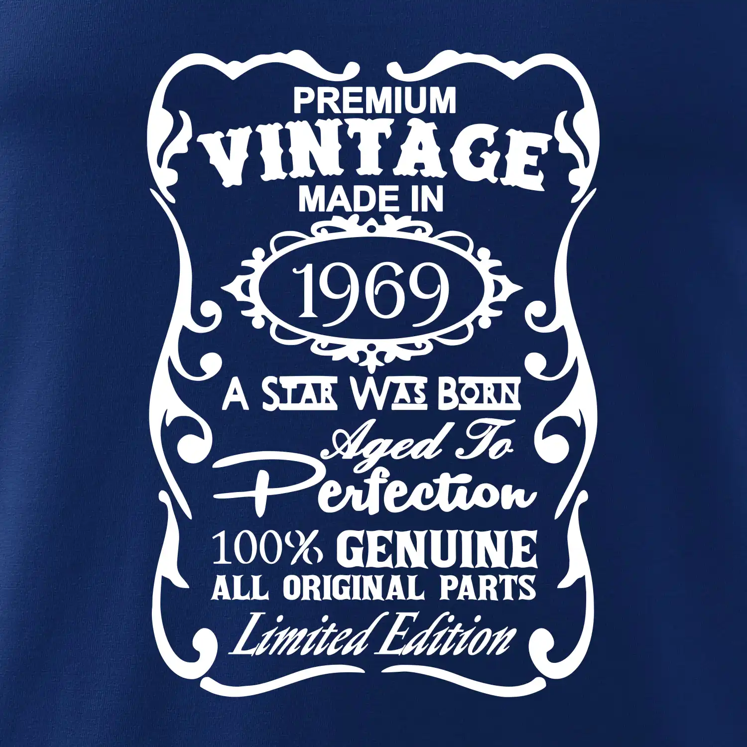 Vintage Etiketa - 1969