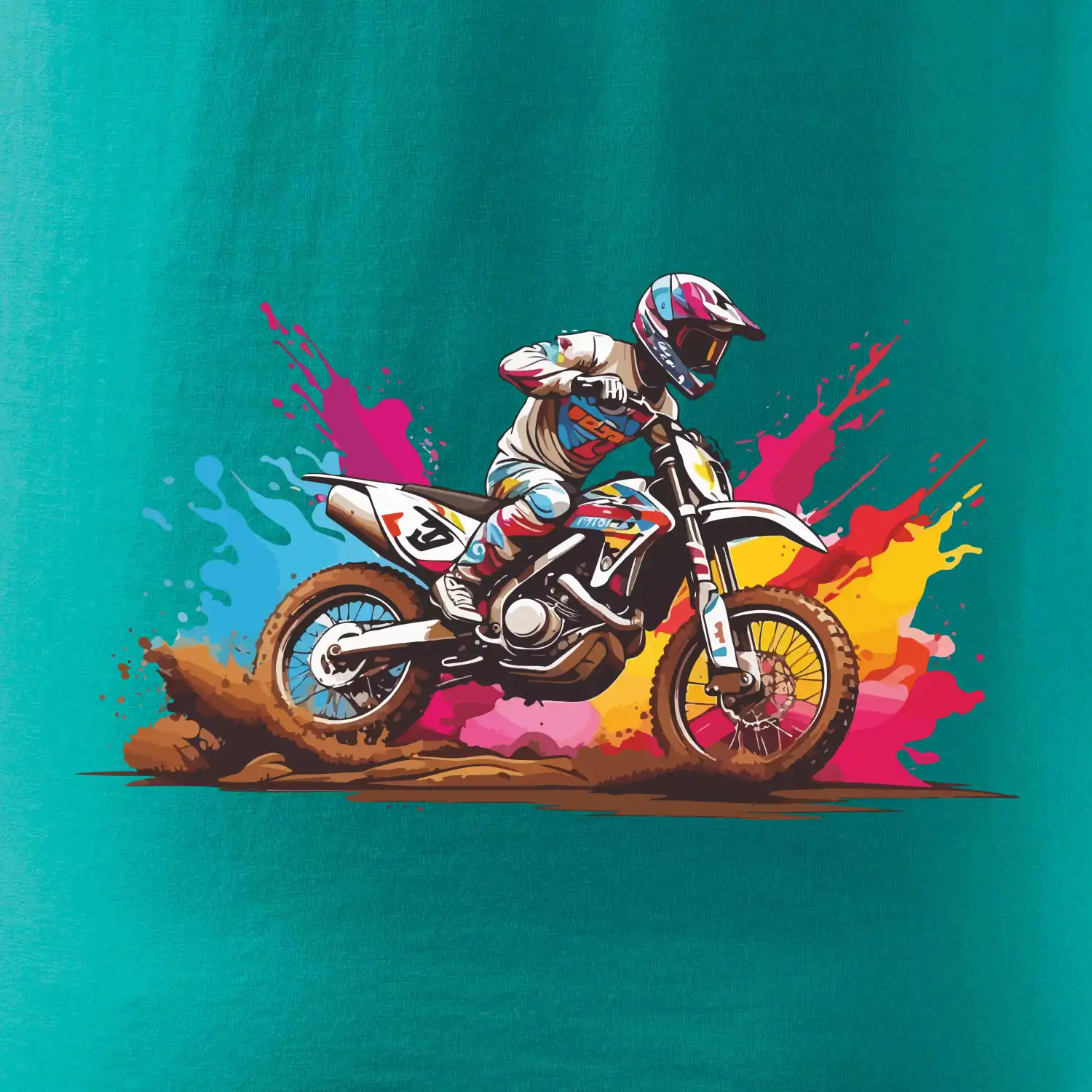 Cross motorka splash