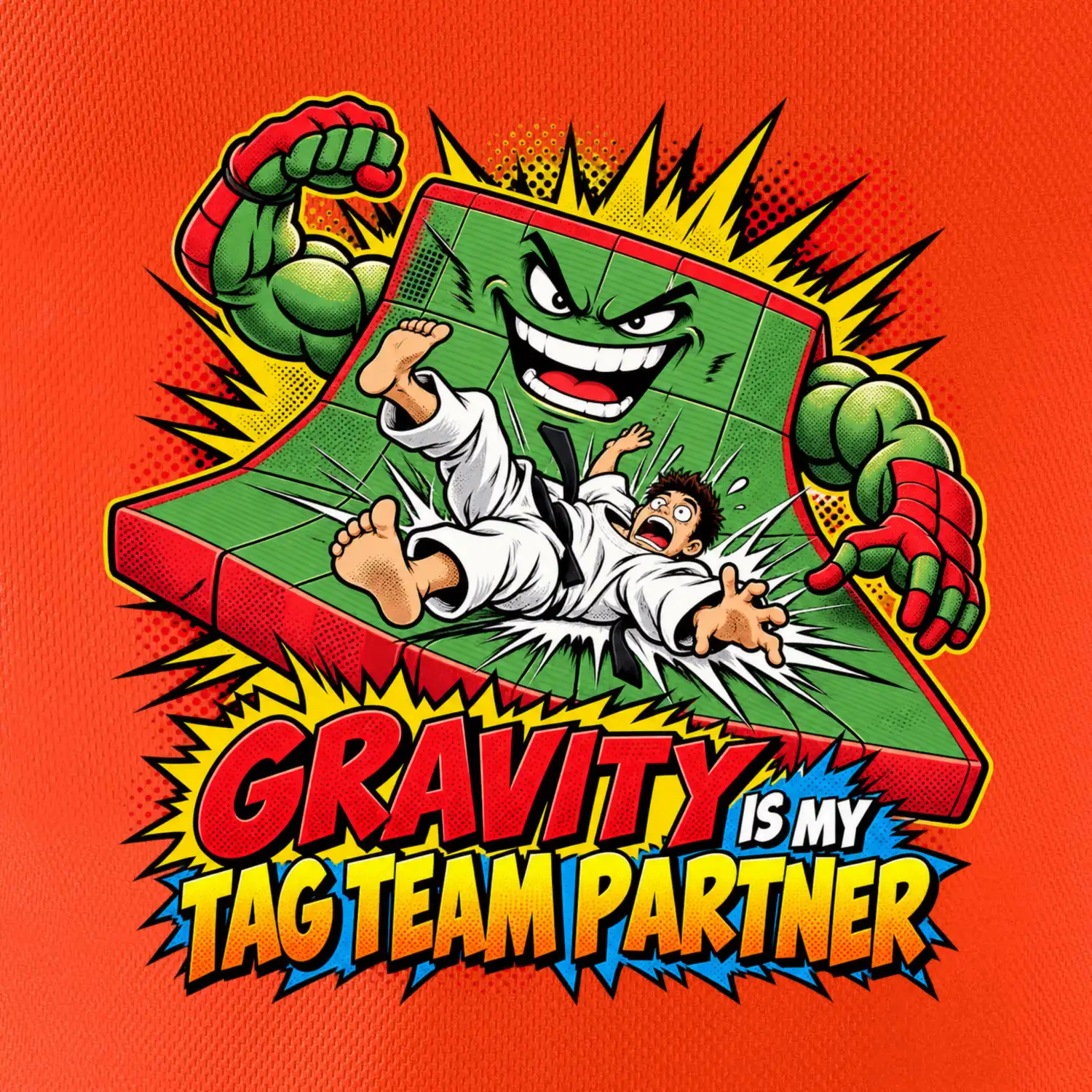 Gravity is my tag team partner