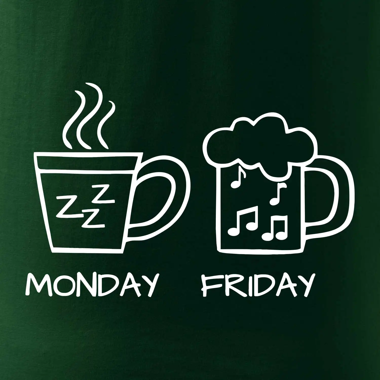 Monday - Friday - Coffee Beer