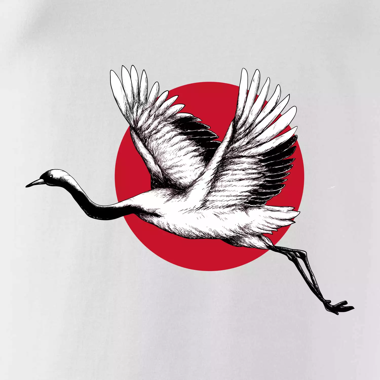 Japan culture - čáp