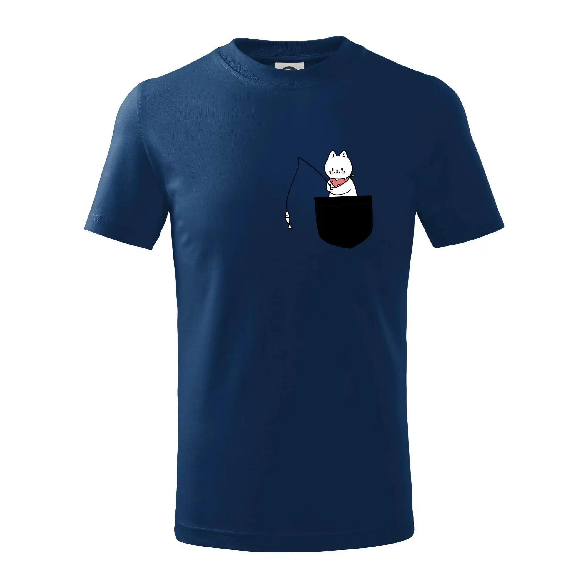 Kočka s rybou v kapse