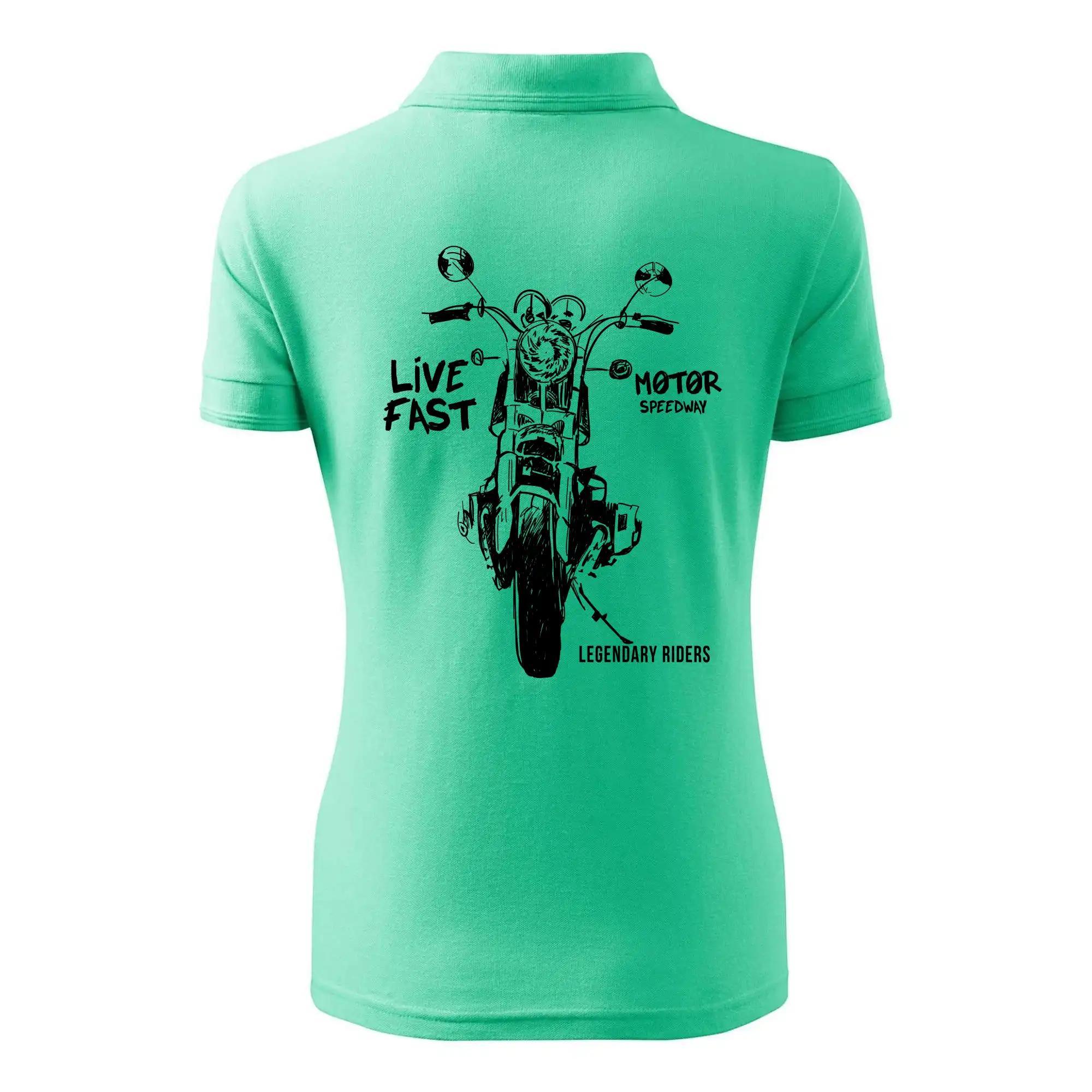 Motorka kresba live fast