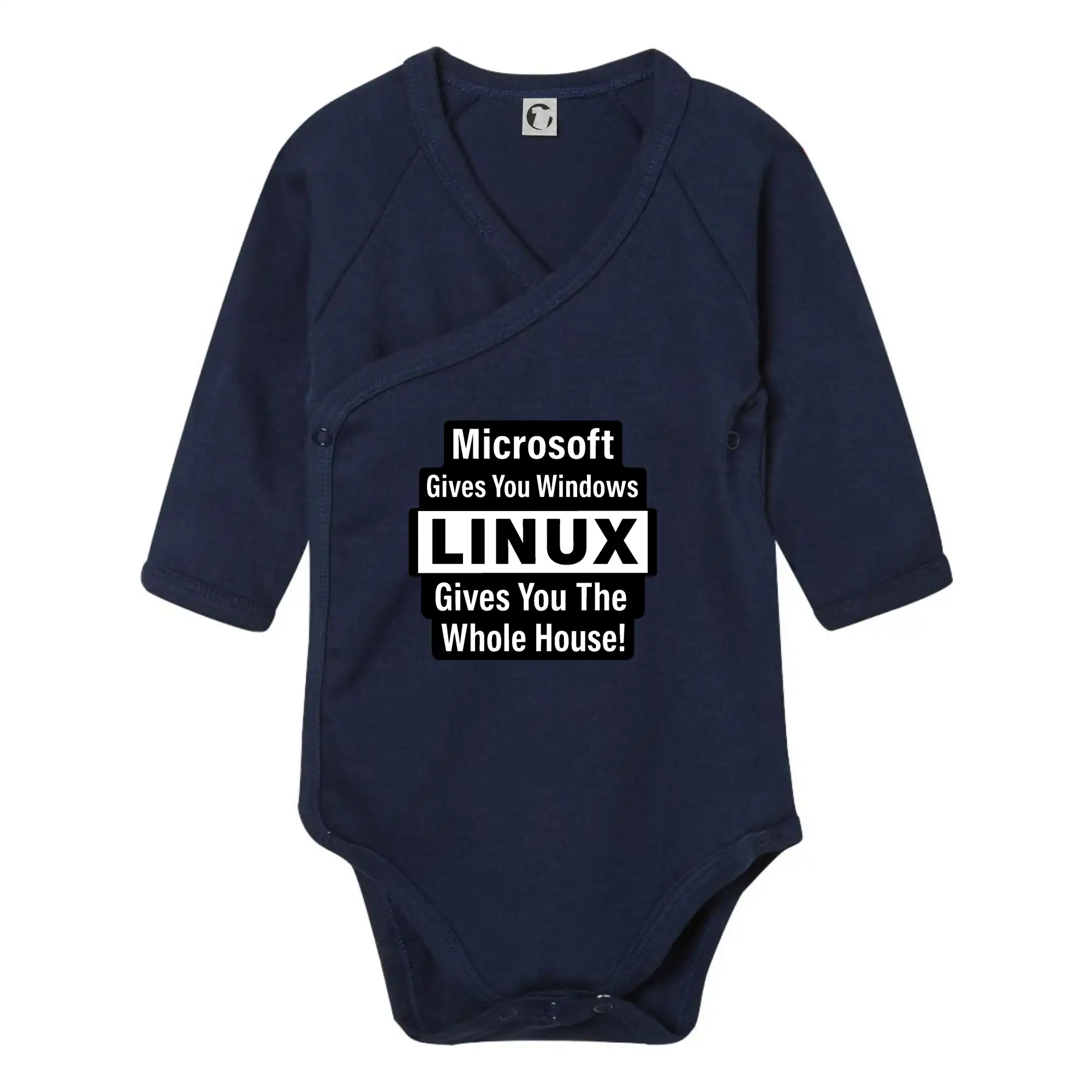 Microsoft Gives You Windows LINUX Gives You The Whole House!