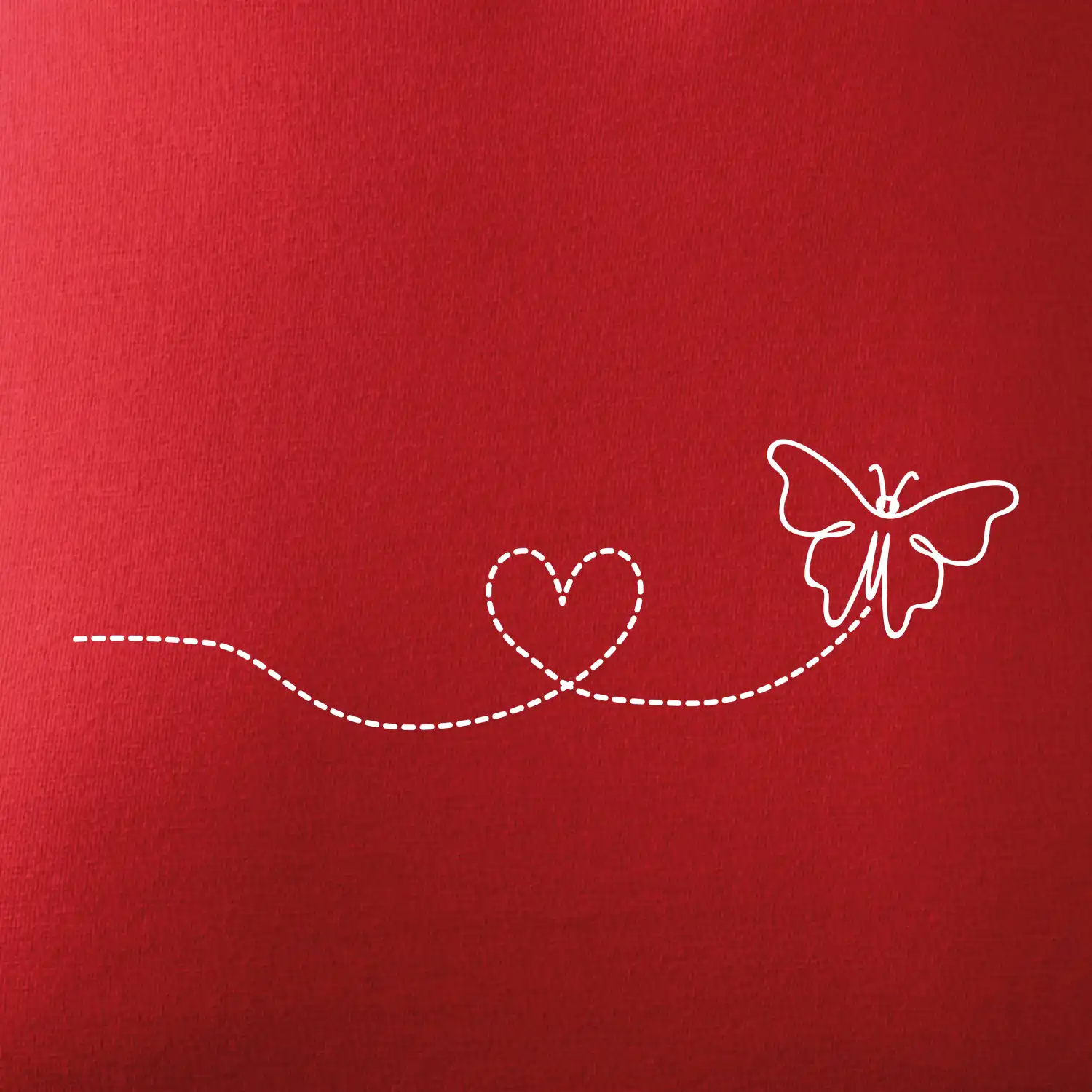 Dráha letu motýla - srdce