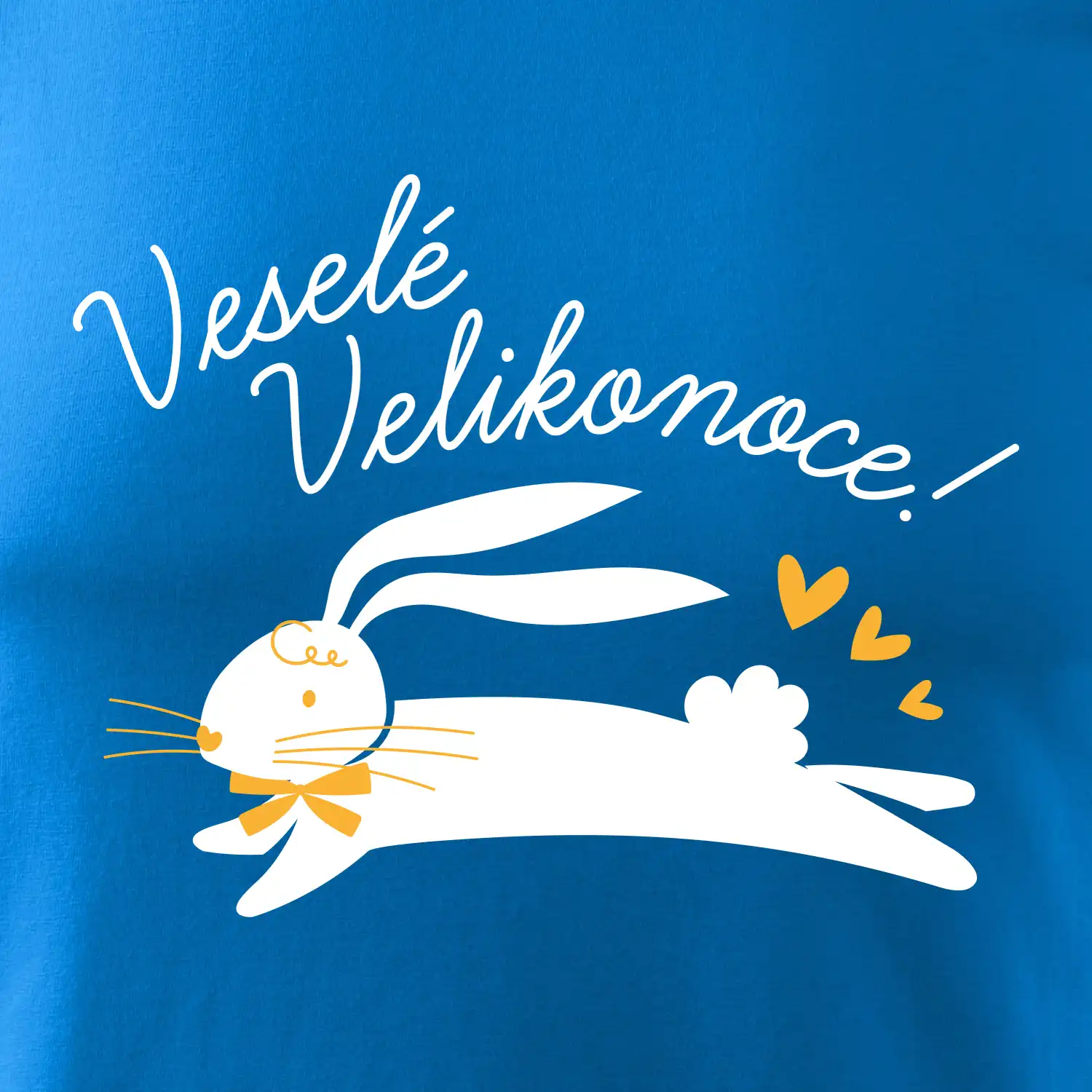 Veselé Velikonoce - bíle