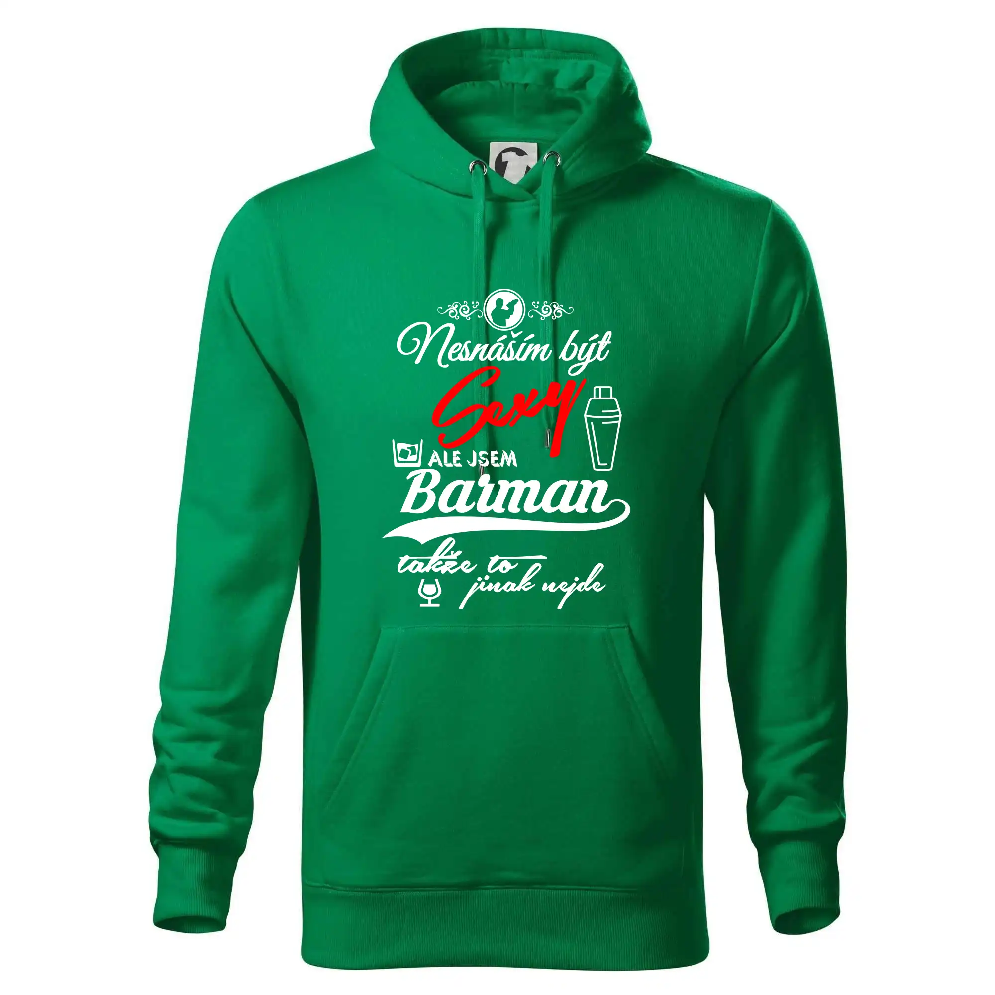 Nesnáším být sexy - nápis - barman / barmanka