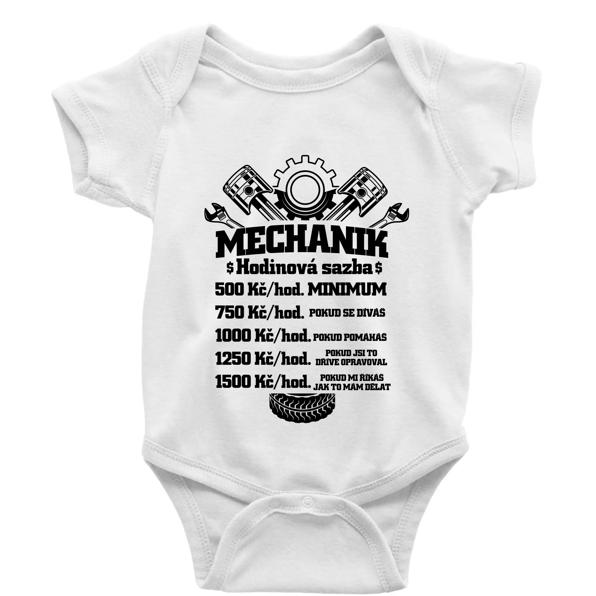 Mechanik - hodinová sazba