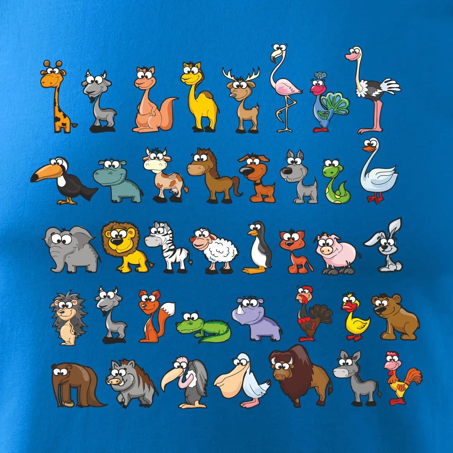 Triko plné zvířátek