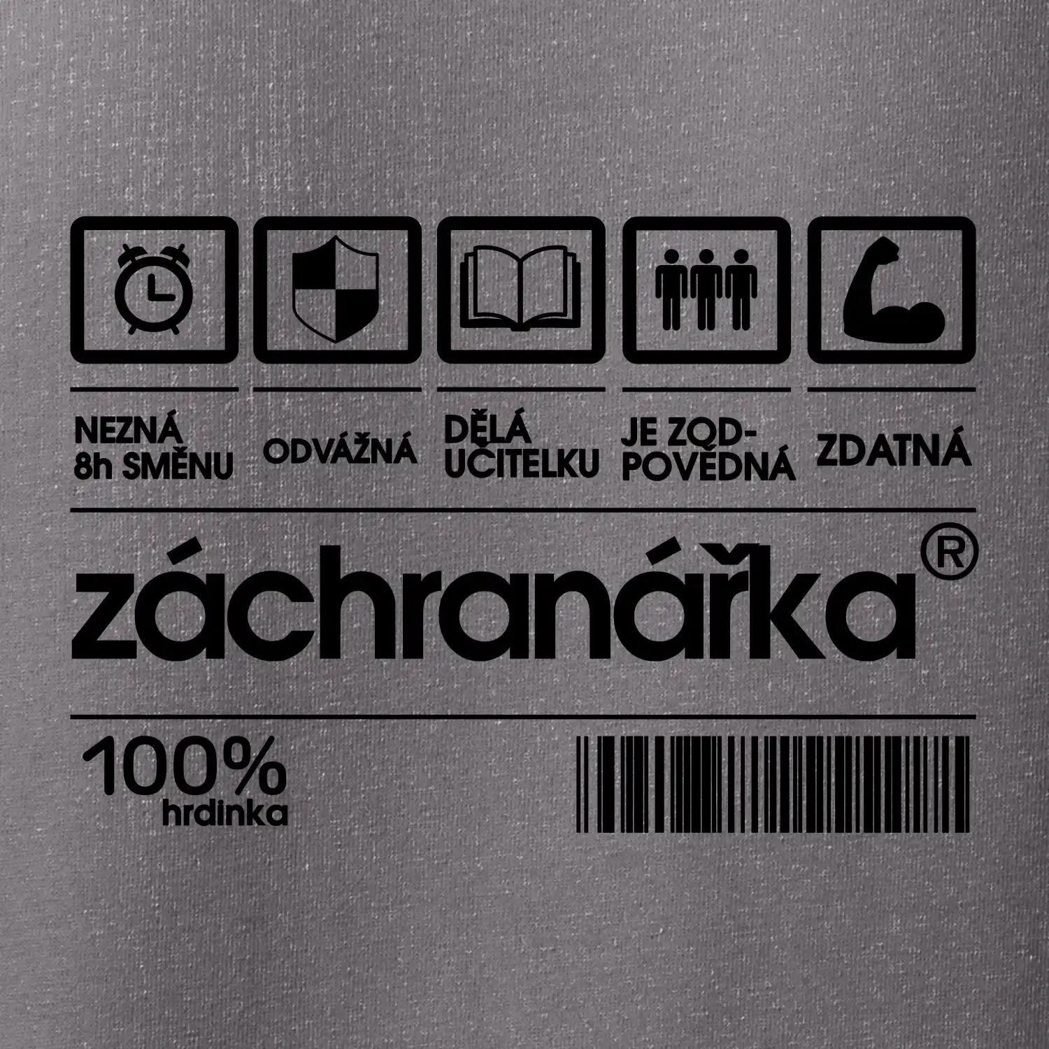 Čárový kód záchranářka