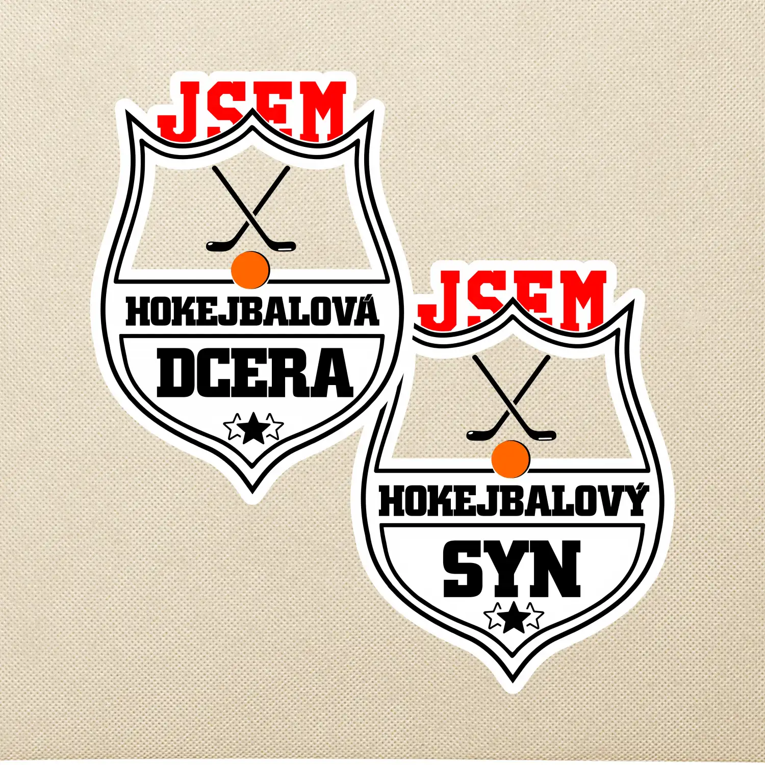 Jsem hokejbalový syn / dcera