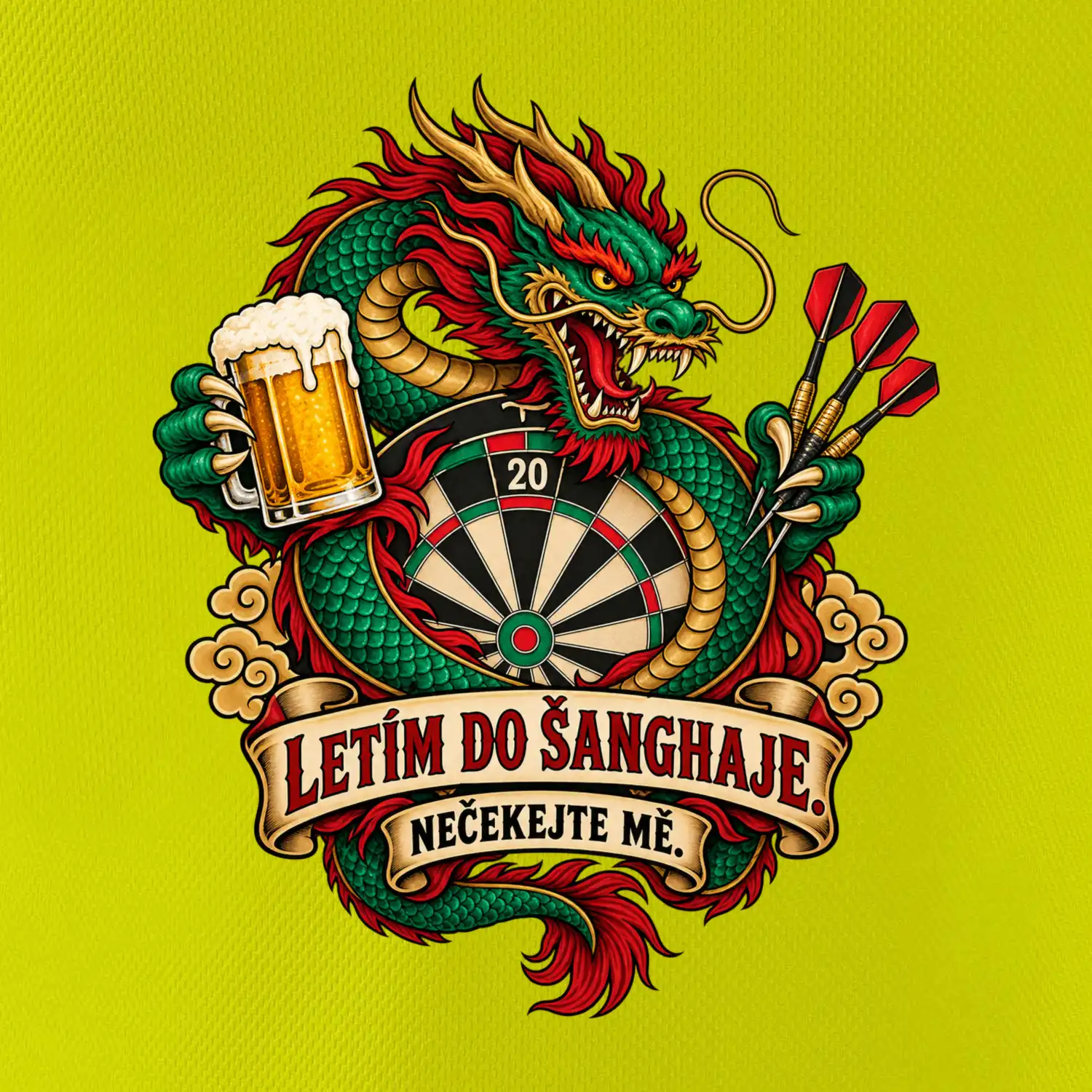 Letím do šanghaje - Nečekejte mě