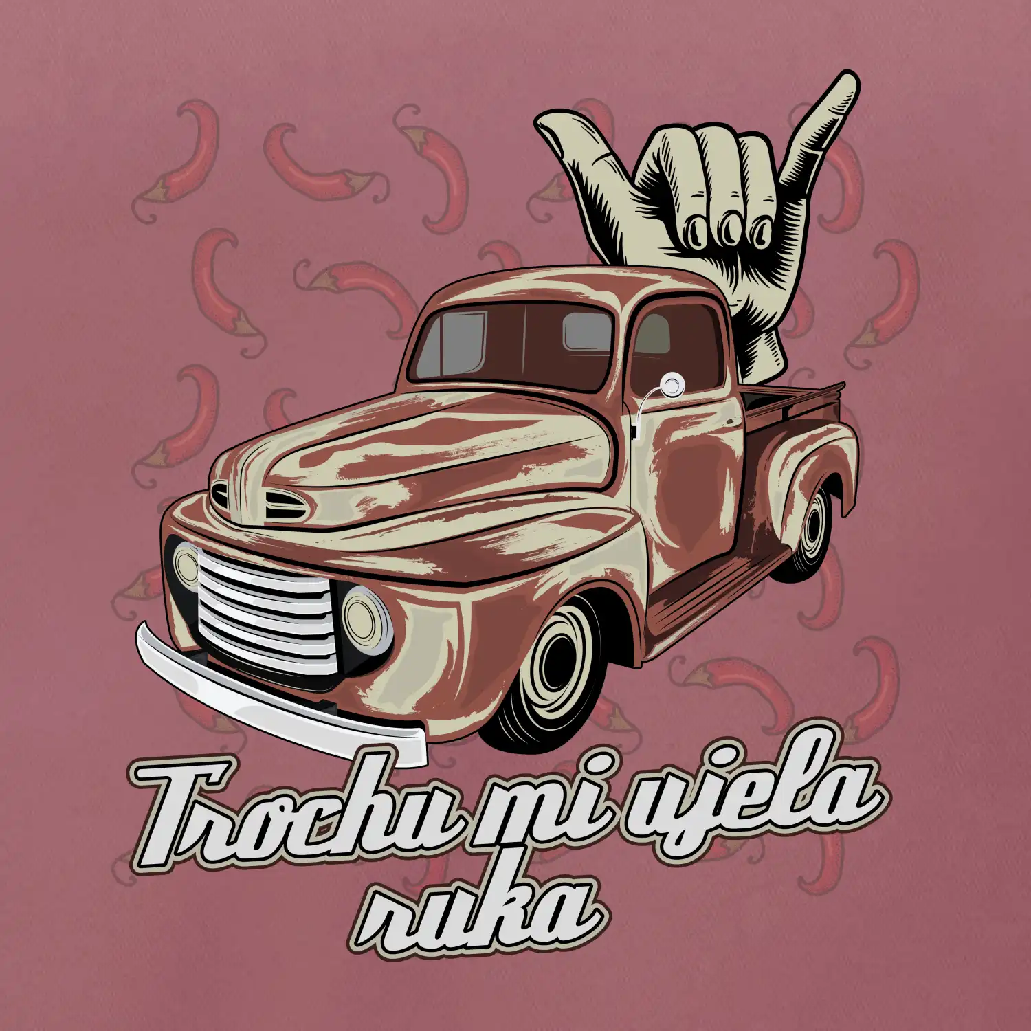 Trochu mi ujela ruka