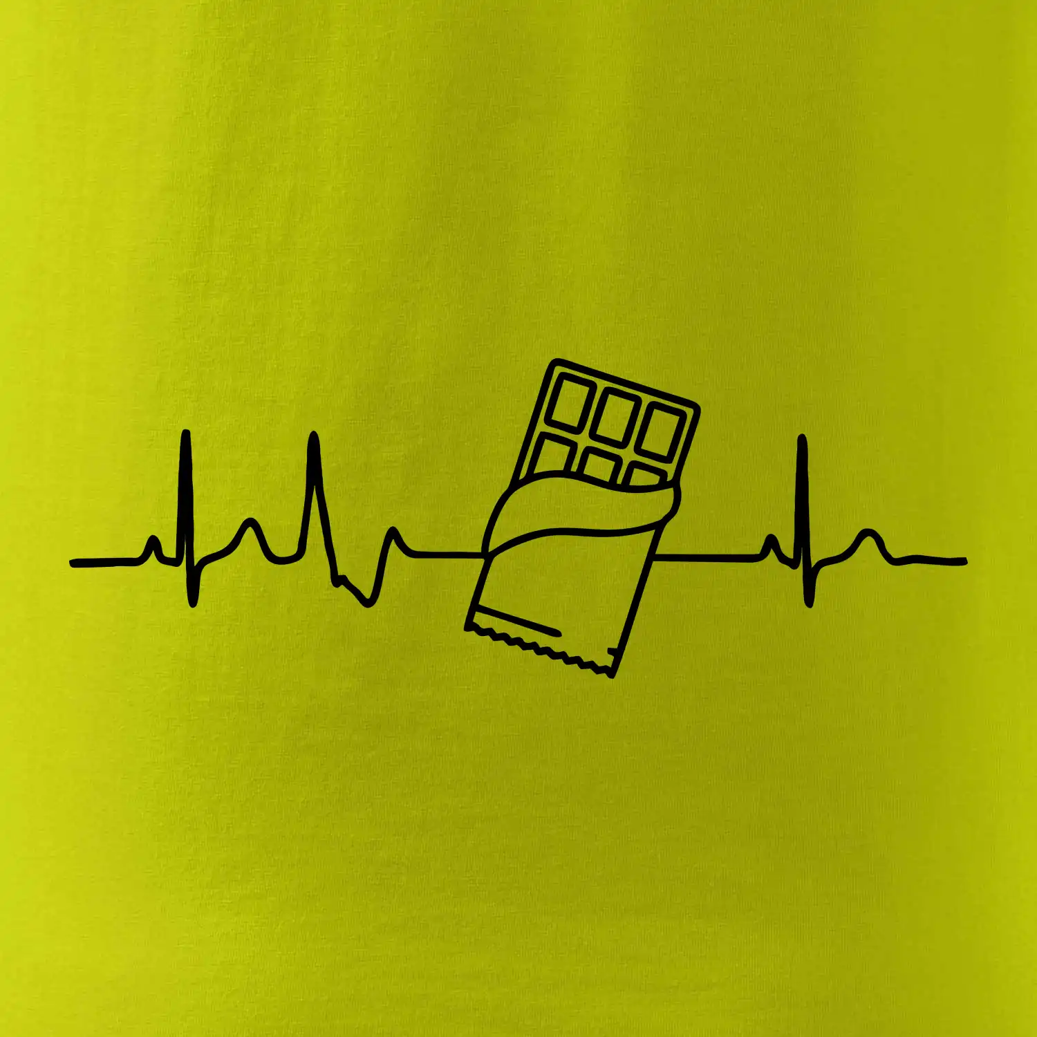 EKG čokoláda