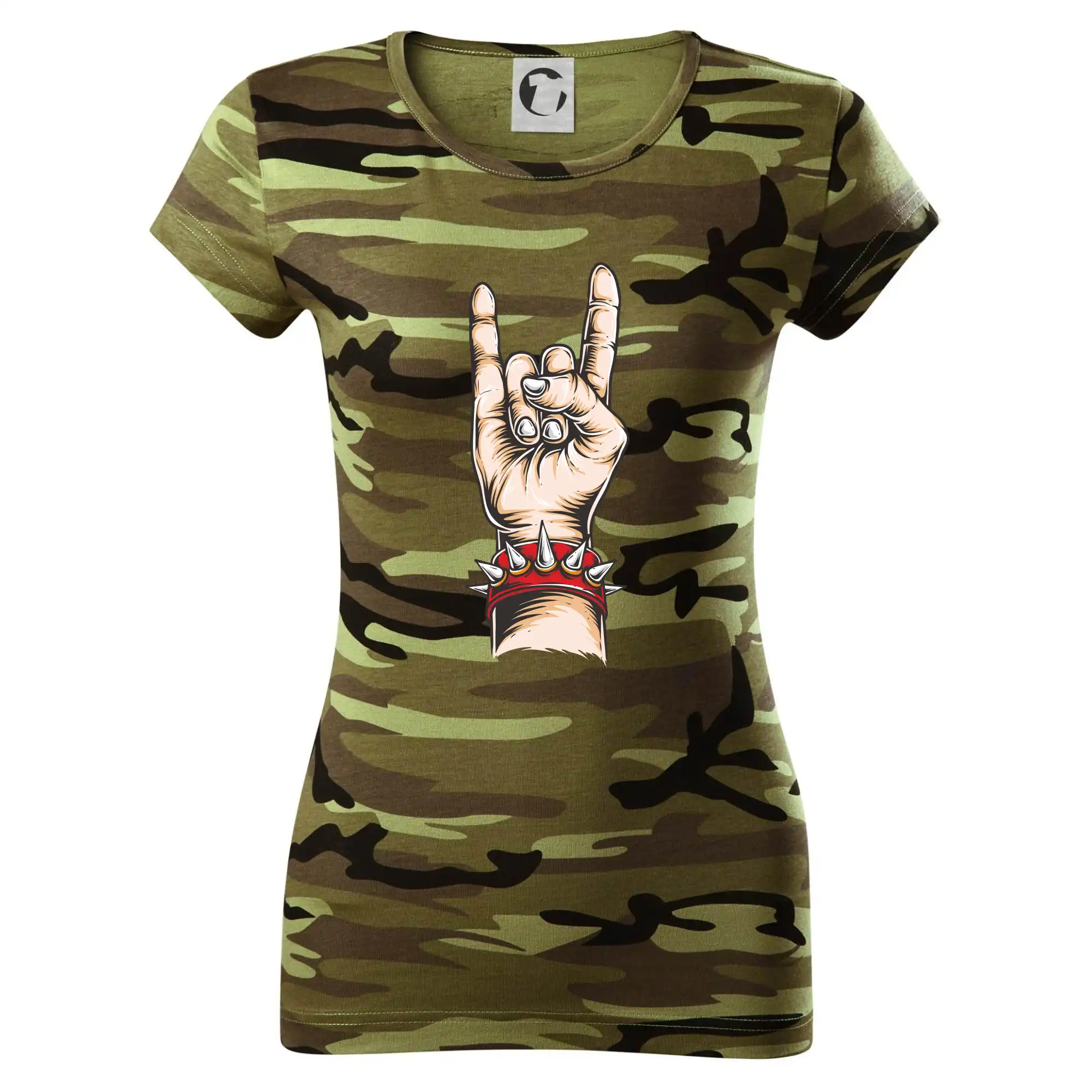 Rocková ruka s náramkem