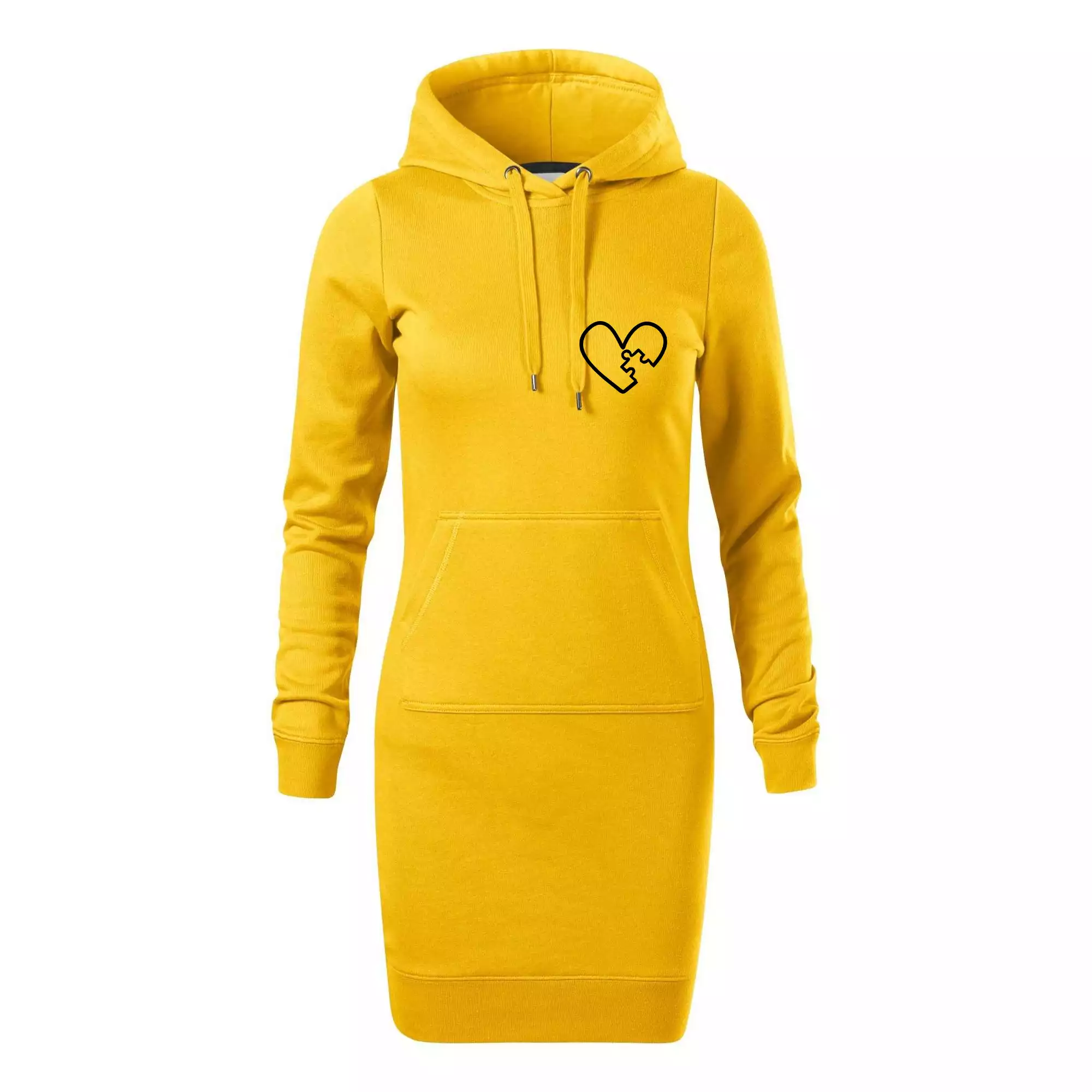 Párova mikina - srdce puzzle doplňuješ mě