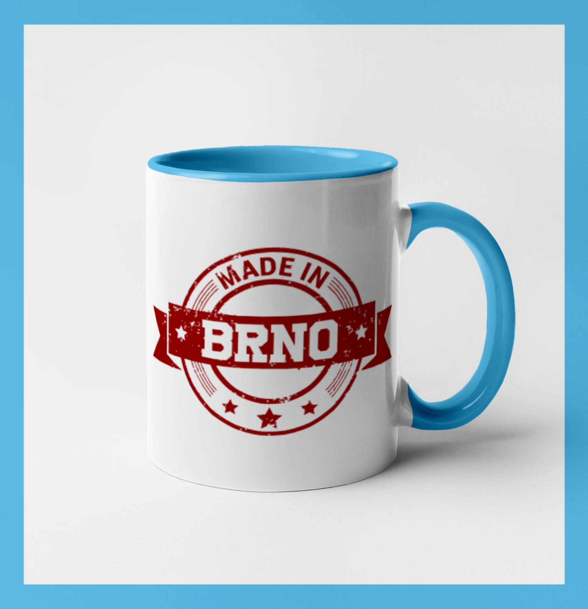 Made in - razítko kulaté