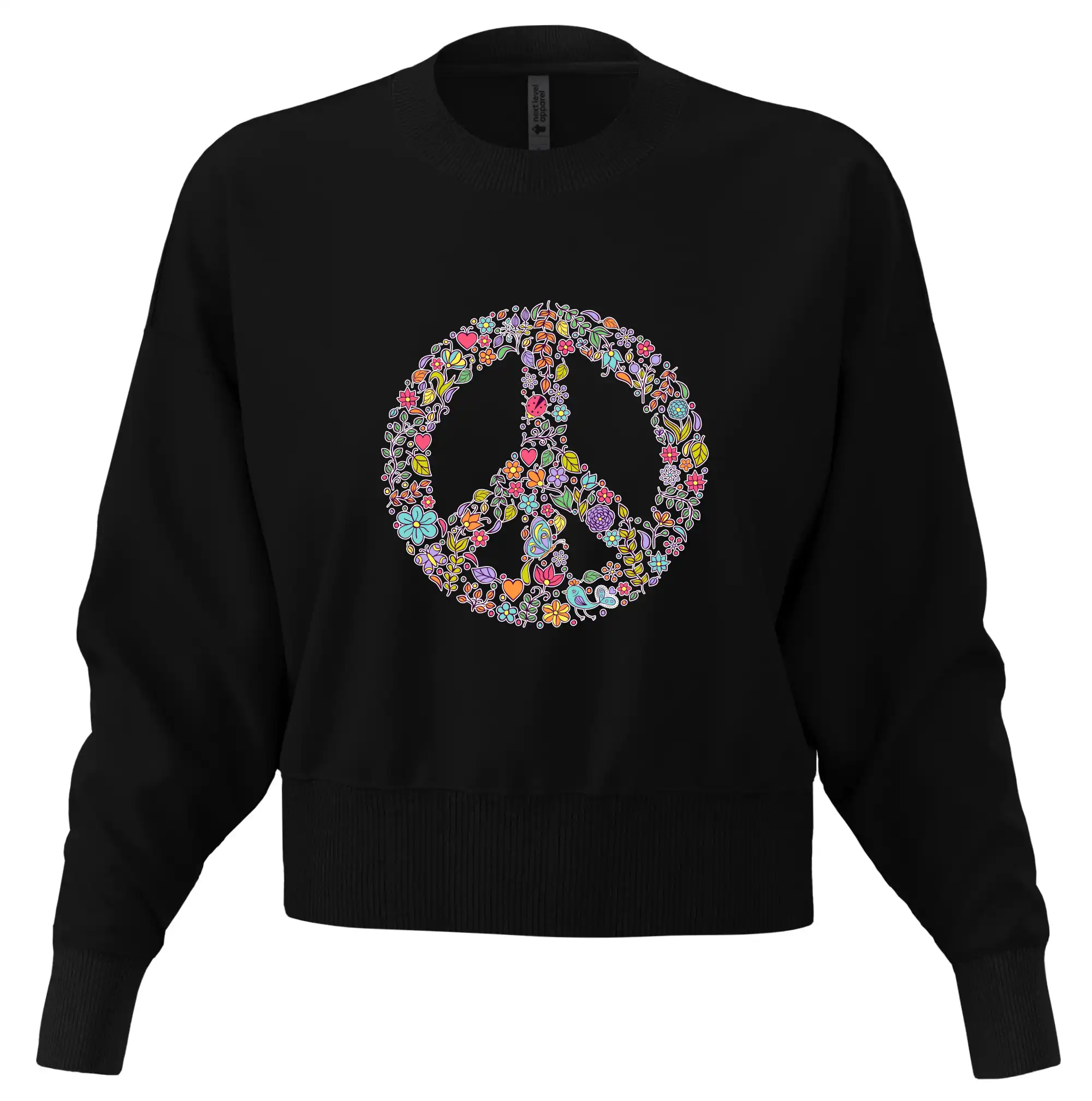 Peace symbol lístečky