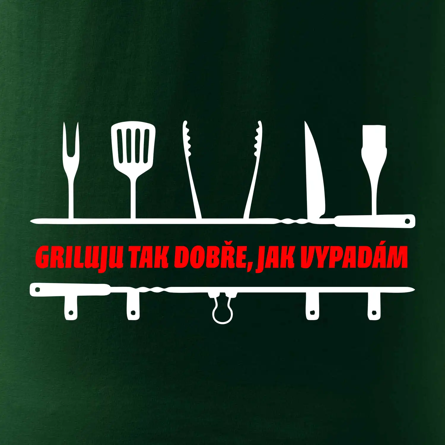 Griluju tak dobře, jak vypadám