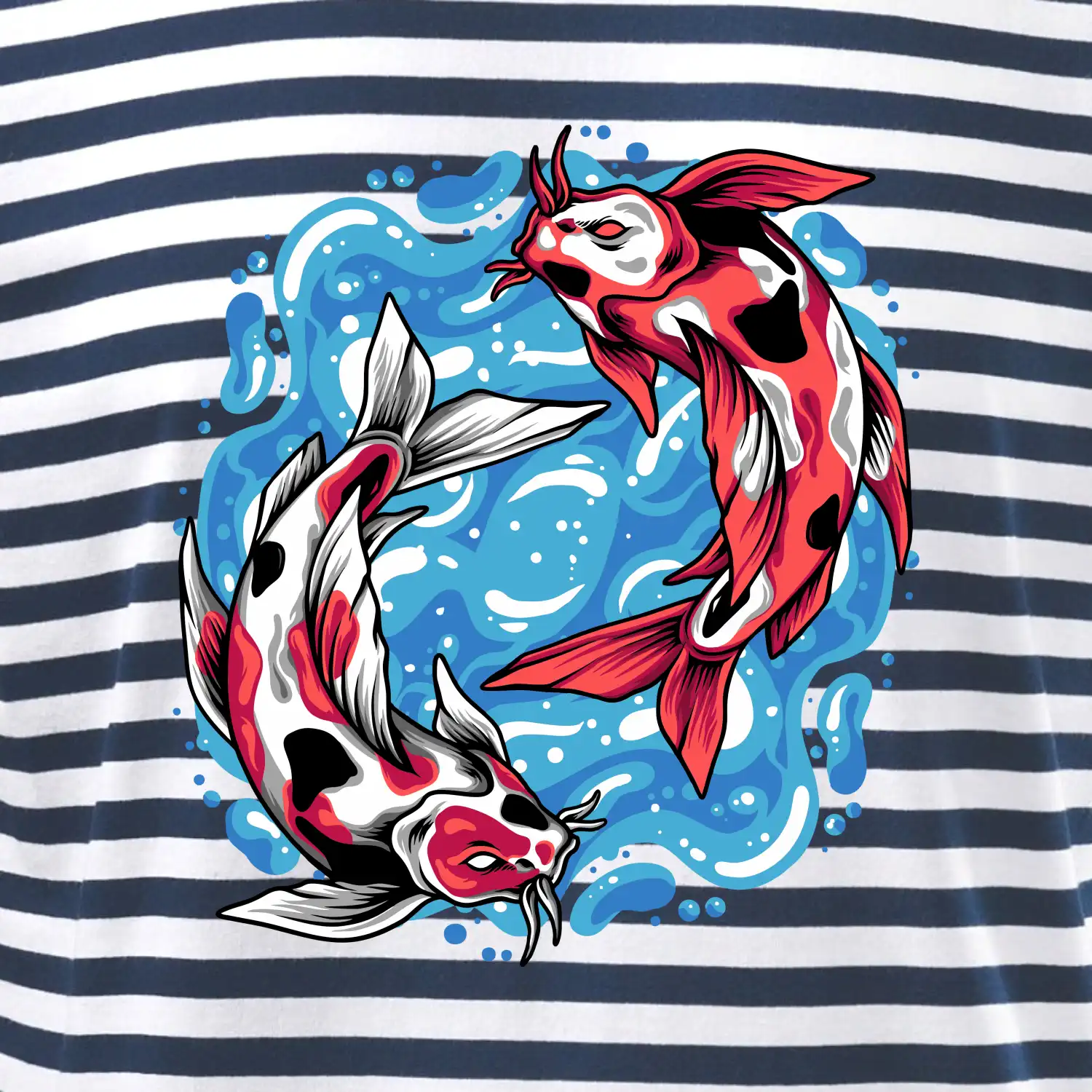 Yin & Yang Koi kapr - červený