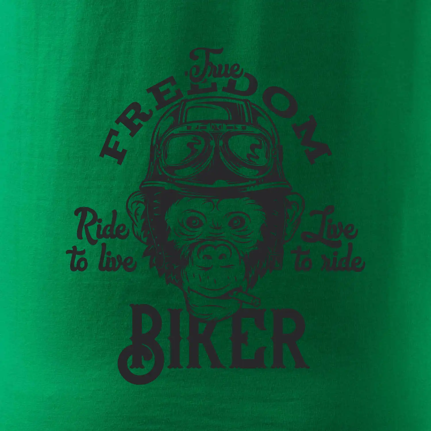 The freedom biker