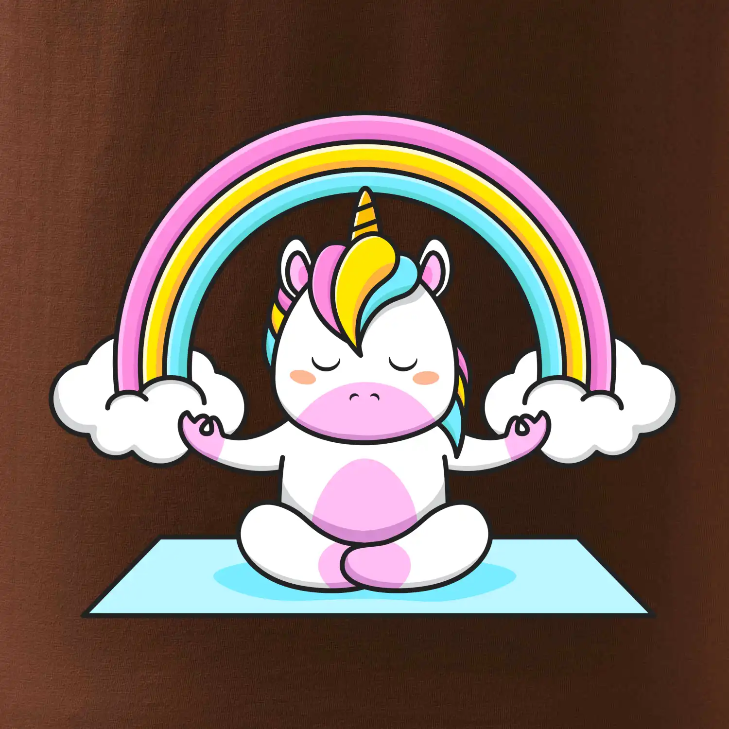 Yoga jednorožec - duha