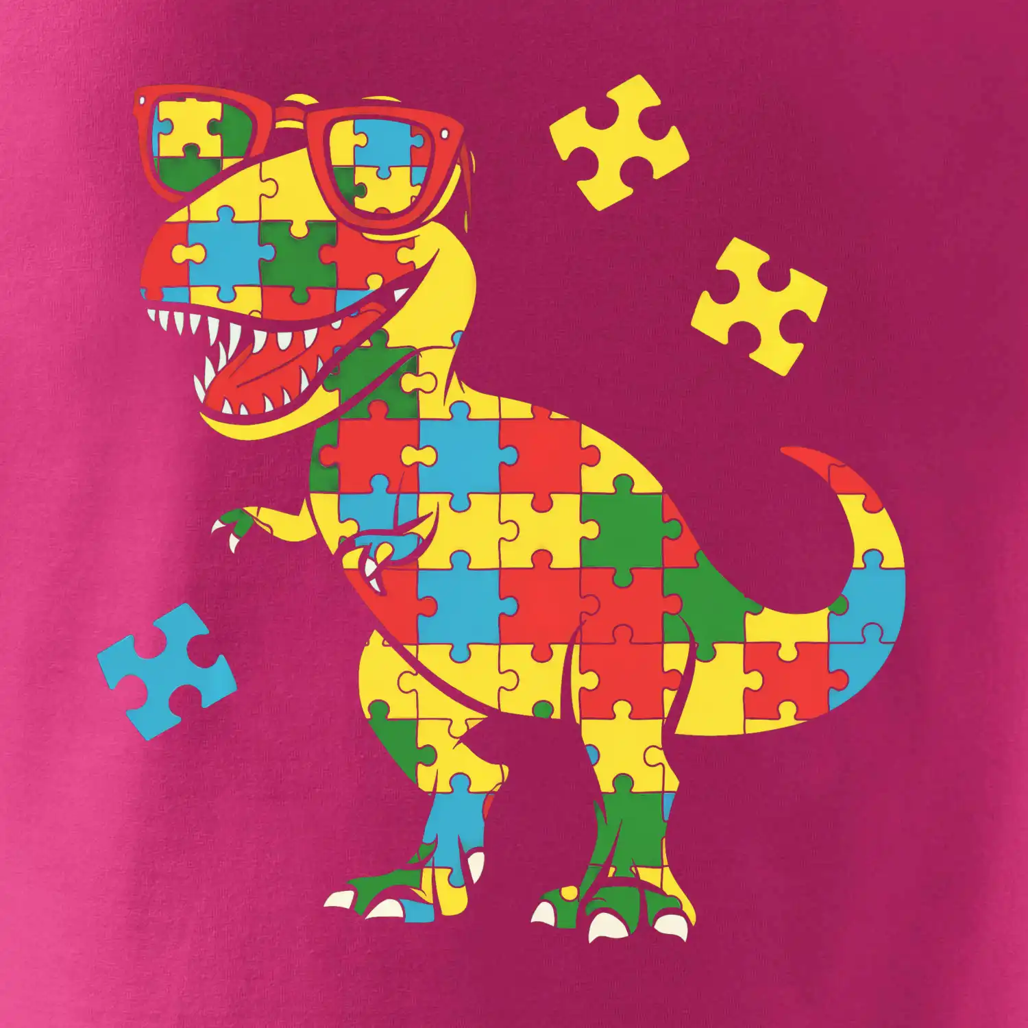 Autista dinosaurus puzzle