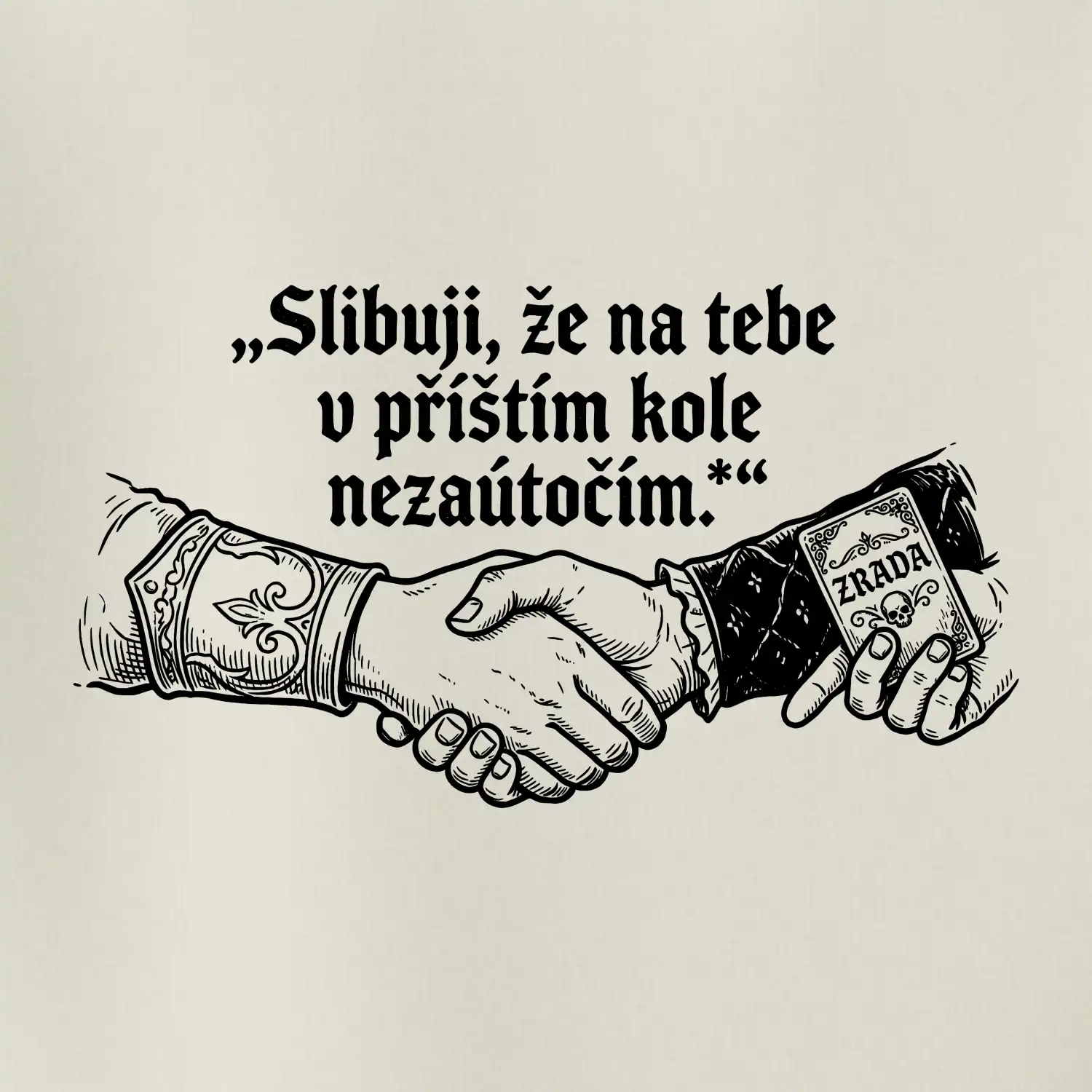 Slibuji, že na tebe nezaútočím
