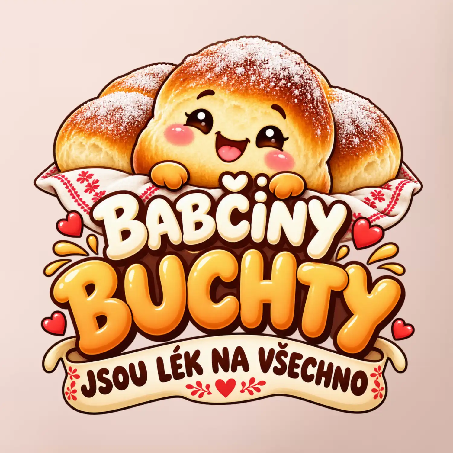 Babčiny buchty jsou lék na všechno roztomilá buchta
