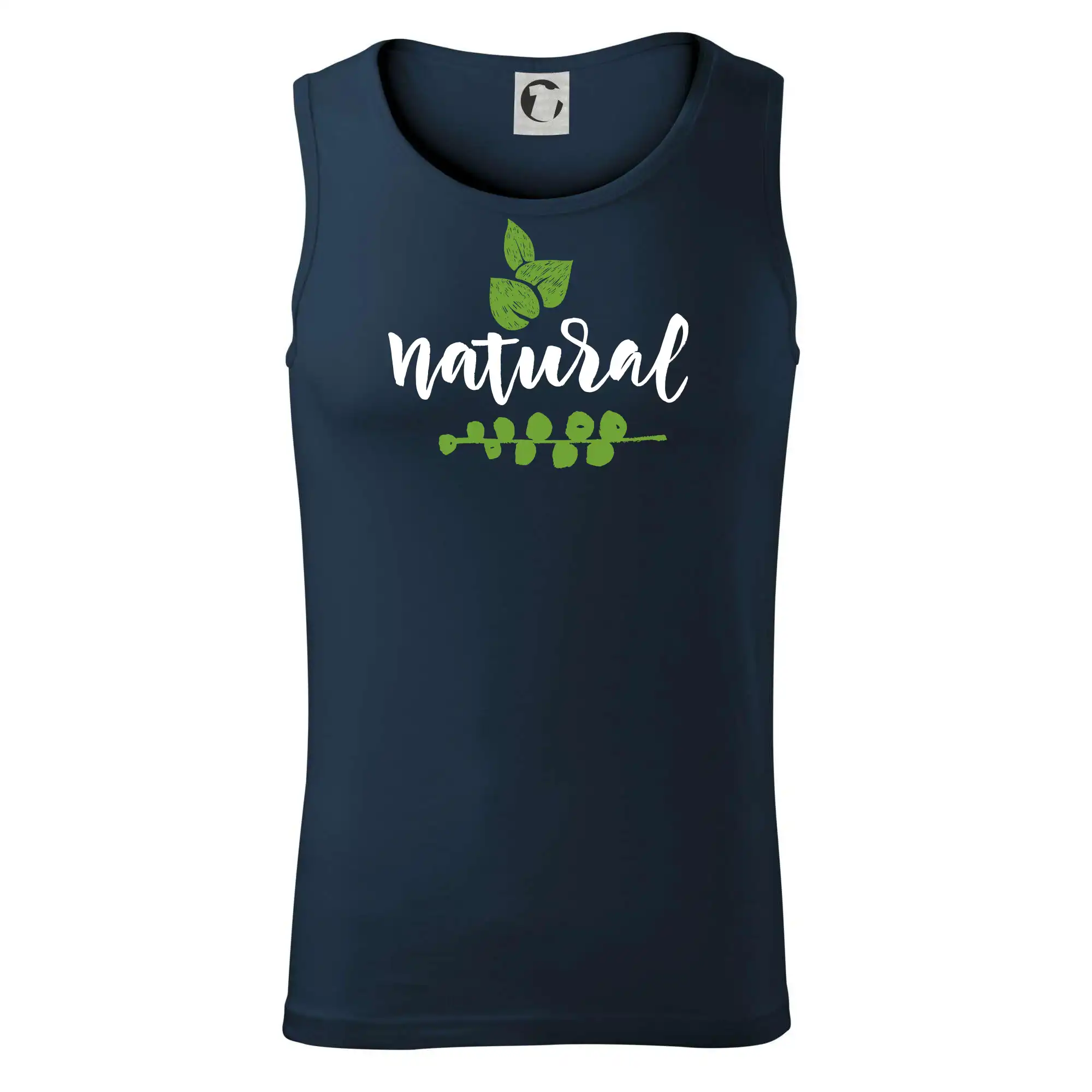 Natural - nápis v listech