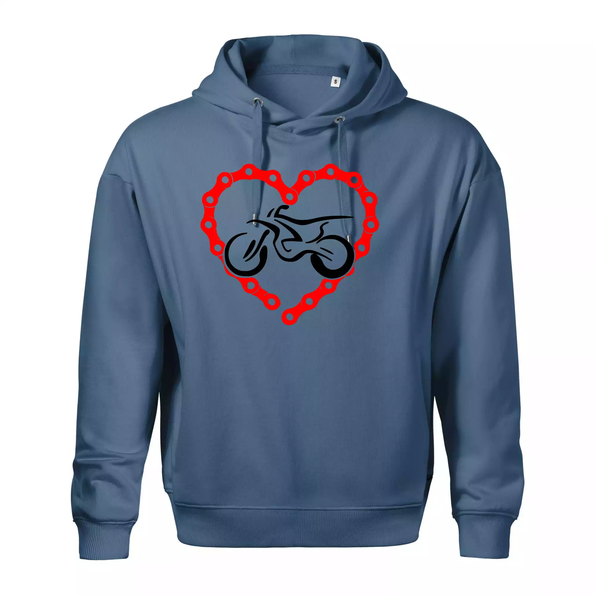 Moto srdce řetěz - enduro