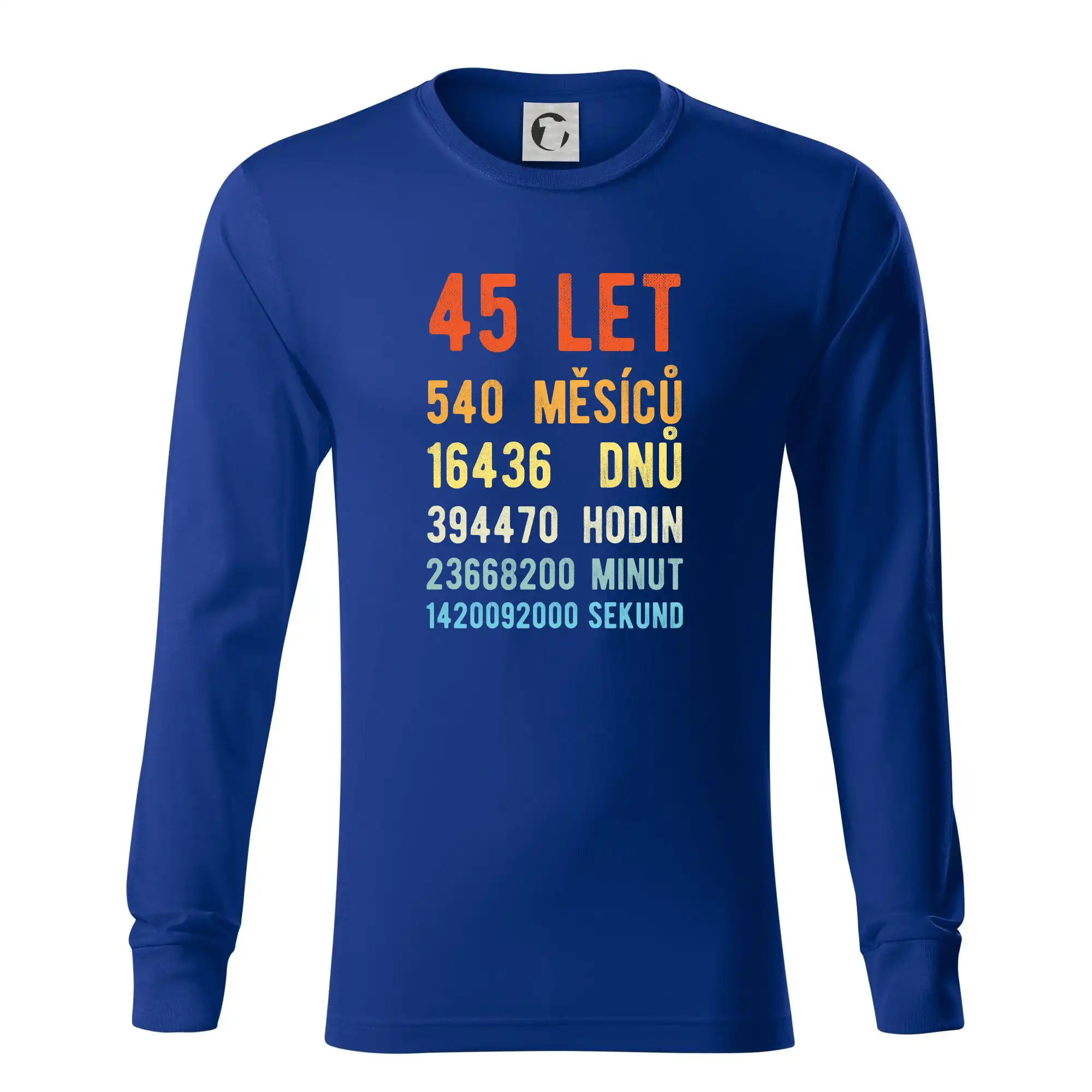 Narozeniny 45 přepočet času