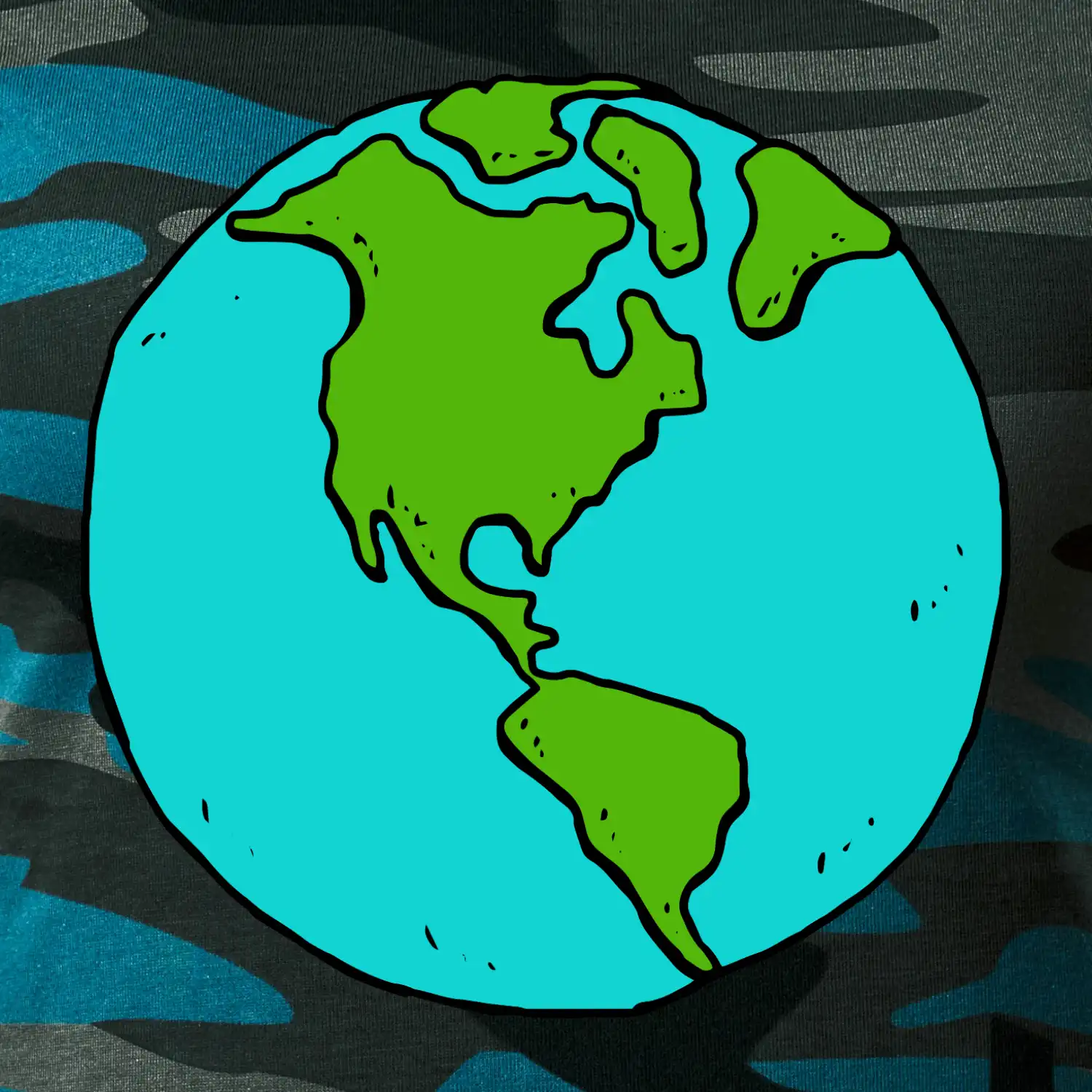 Planeta na prsu - Amerika