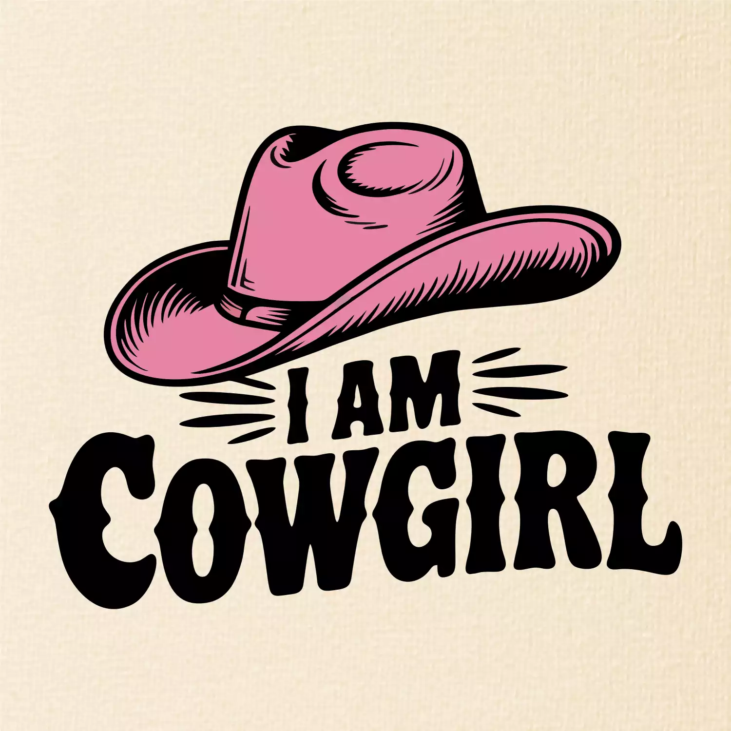 Iam cowgirl klobouk