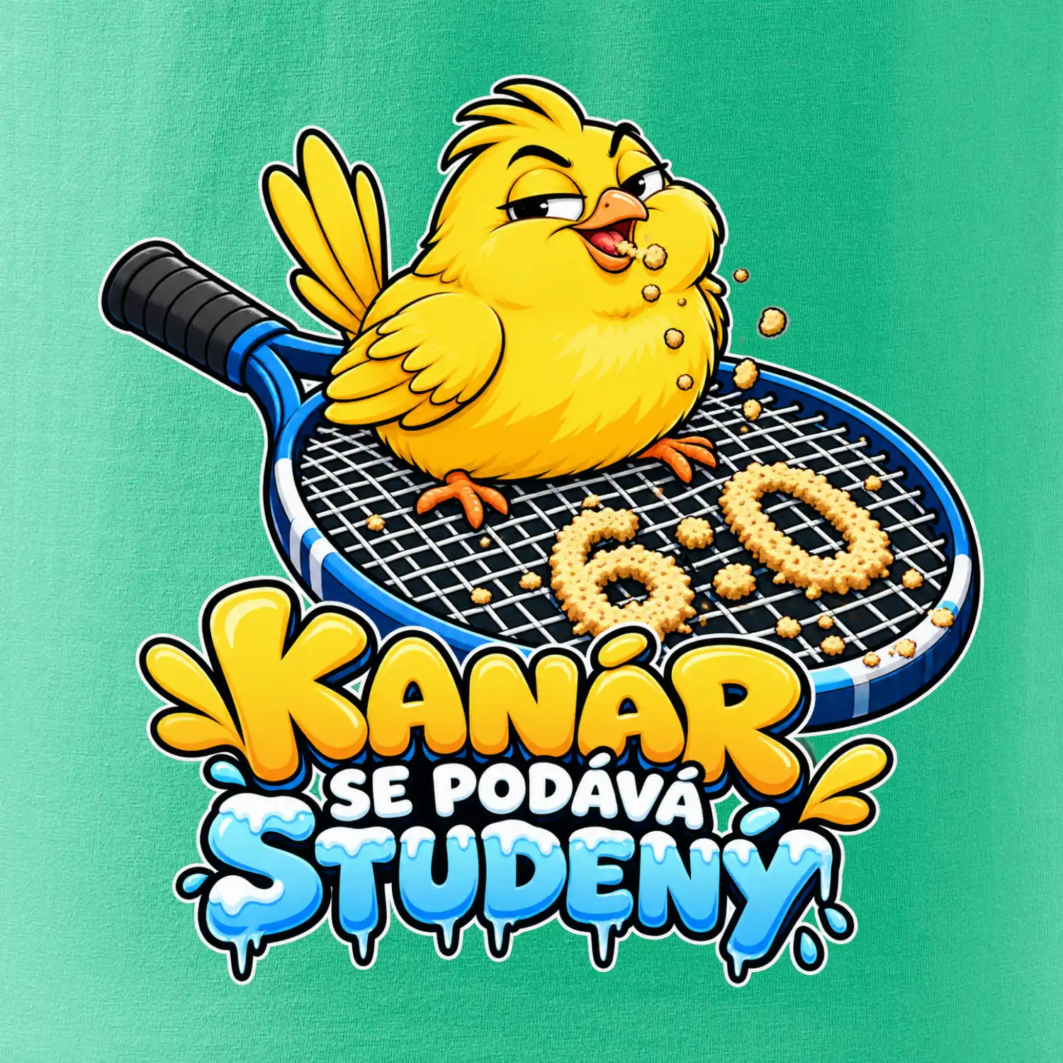 Kanár se podává studený