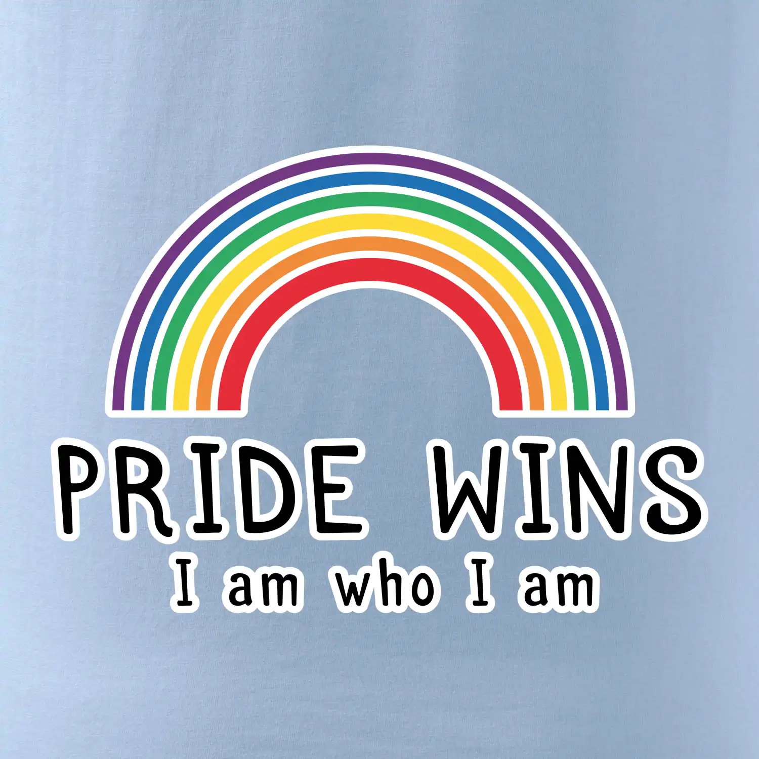 Pride wins i am who i am