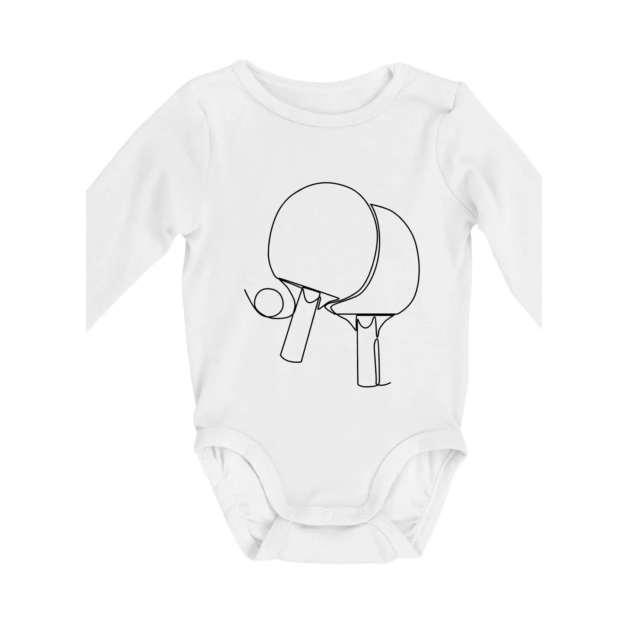 Pálky na stolní tenis jedním tahem