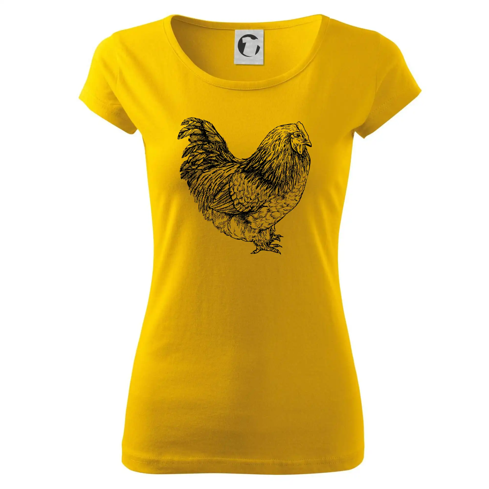 Slepice černobílá