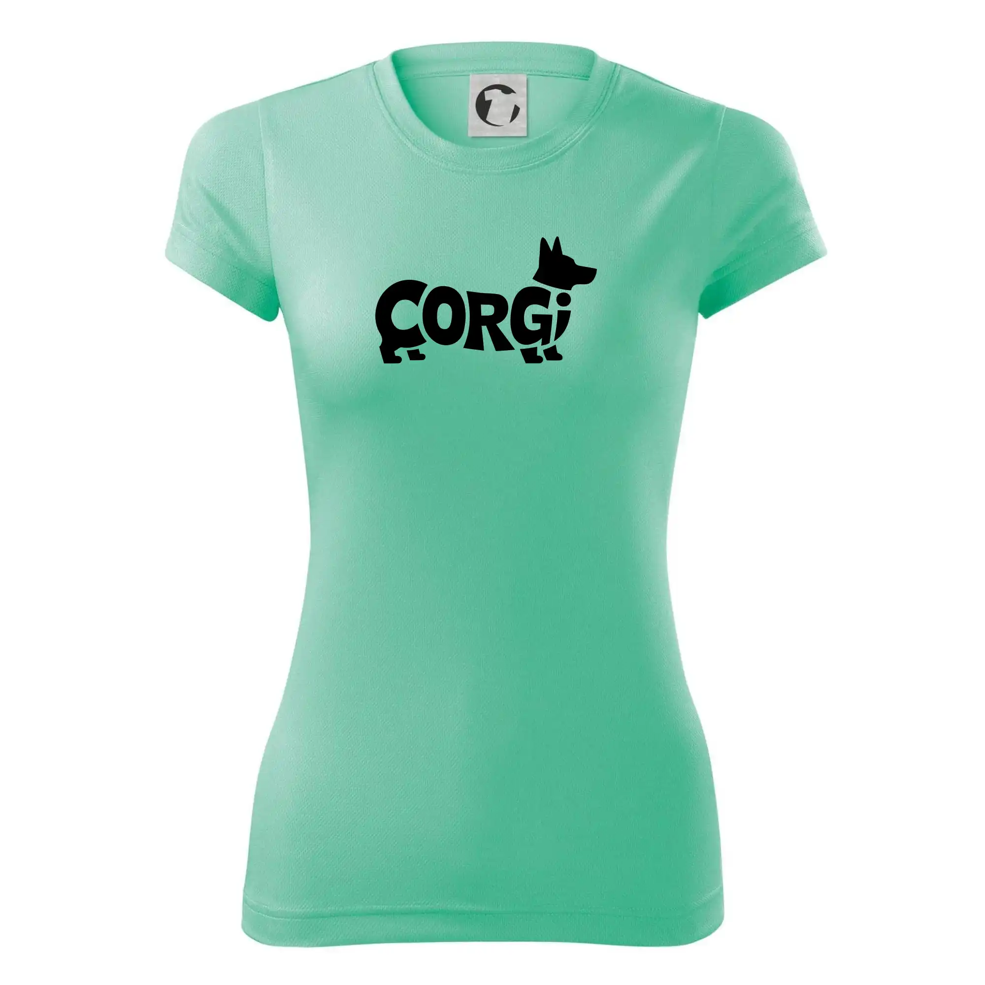 Corgi nápis v těle